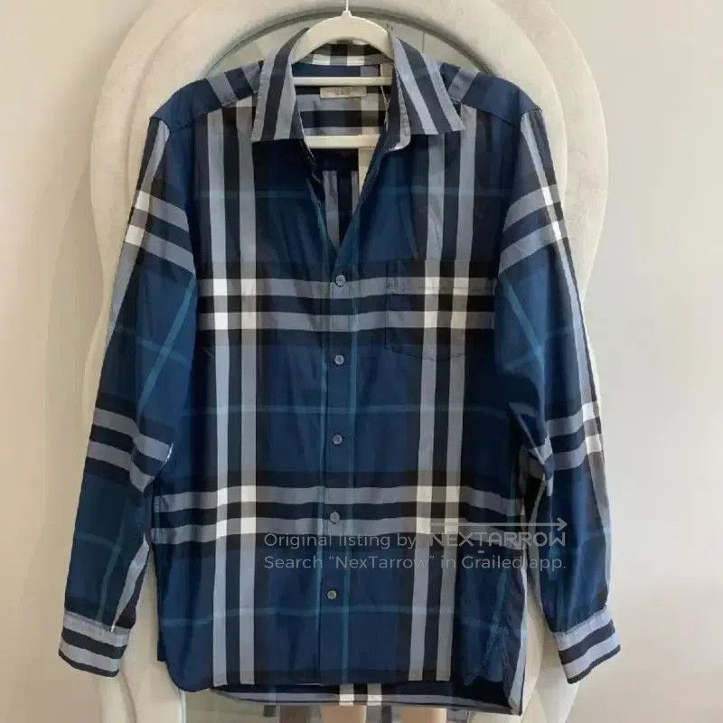 Burberry Burberry Colorful Cotton Long Sleeve Shirt for Men. Size US M / EU 48-50 / 2 - 1 Thumbnail