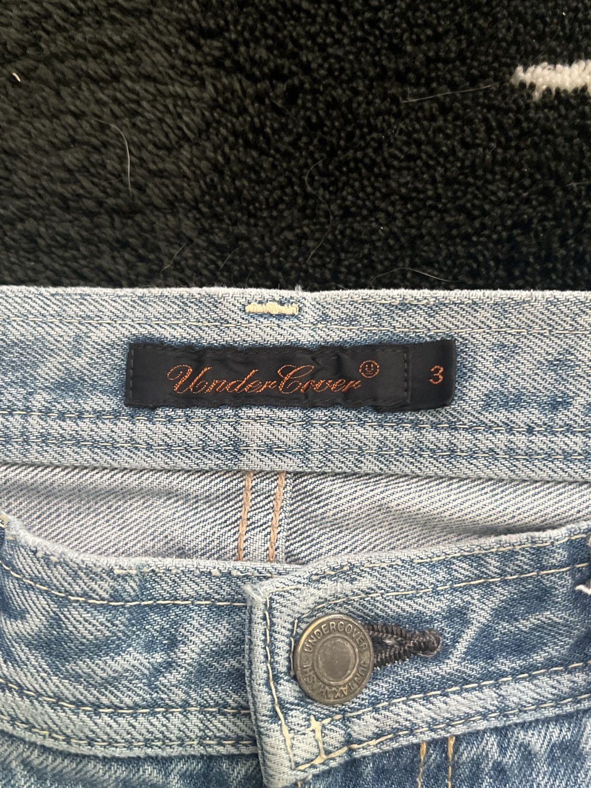 Undercover SS06 - Chuuut “T” Wahnfrieden Cargo Flare Denim Jeans Size US 30 / EU 46 - 6 Thumbnail