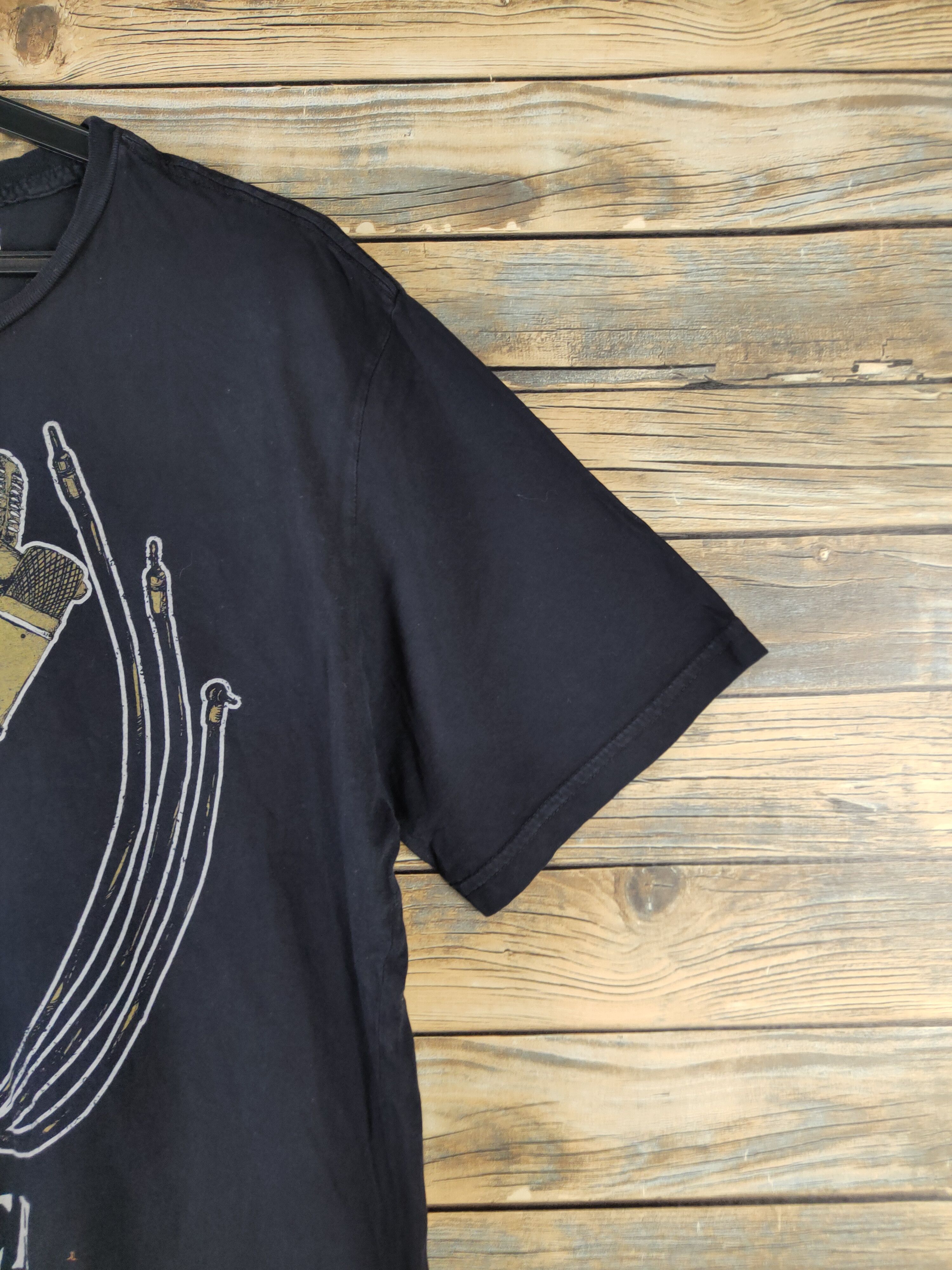 Tankfarm & Co. DL Tankfarm Black Short Sleeve T-shirt #1162 Size US XL / EU 56 / 4 - 7 Thumbnail