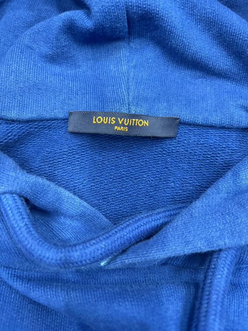 Louis Vuitton Louis Vuitton Blue tie-dye lightning sweatshirt Size US L / EU 52-54 / 3 - 4 Thumbnail
