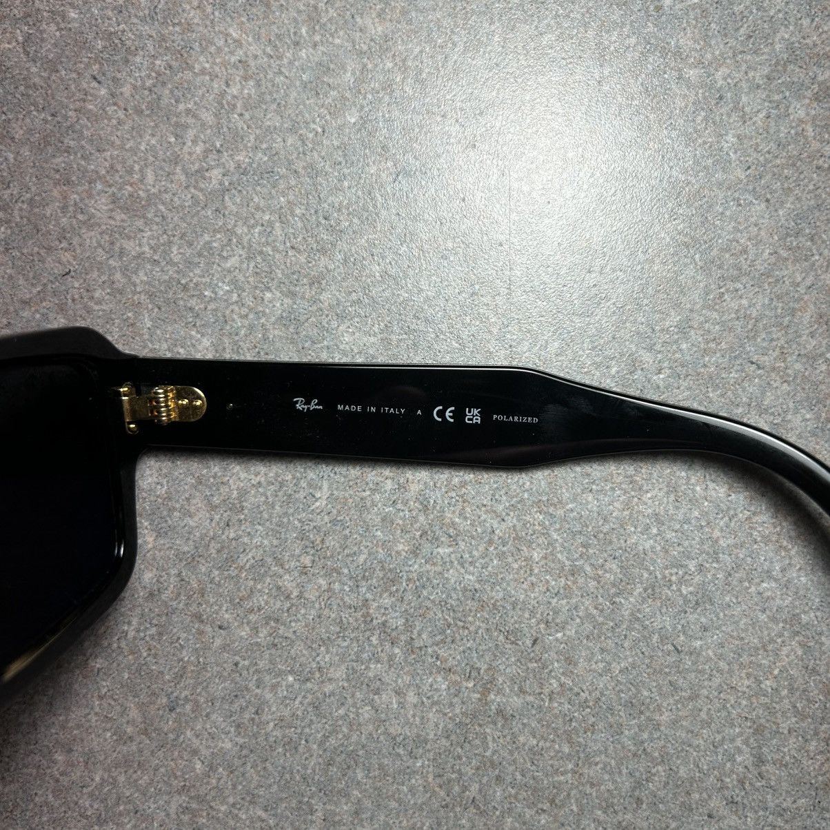 RayBan Ray-Ban Flacko Bio-Based Sunglasses Black – A$AP Rocky Worn Size ONE SIZE - 4 Thumbnail