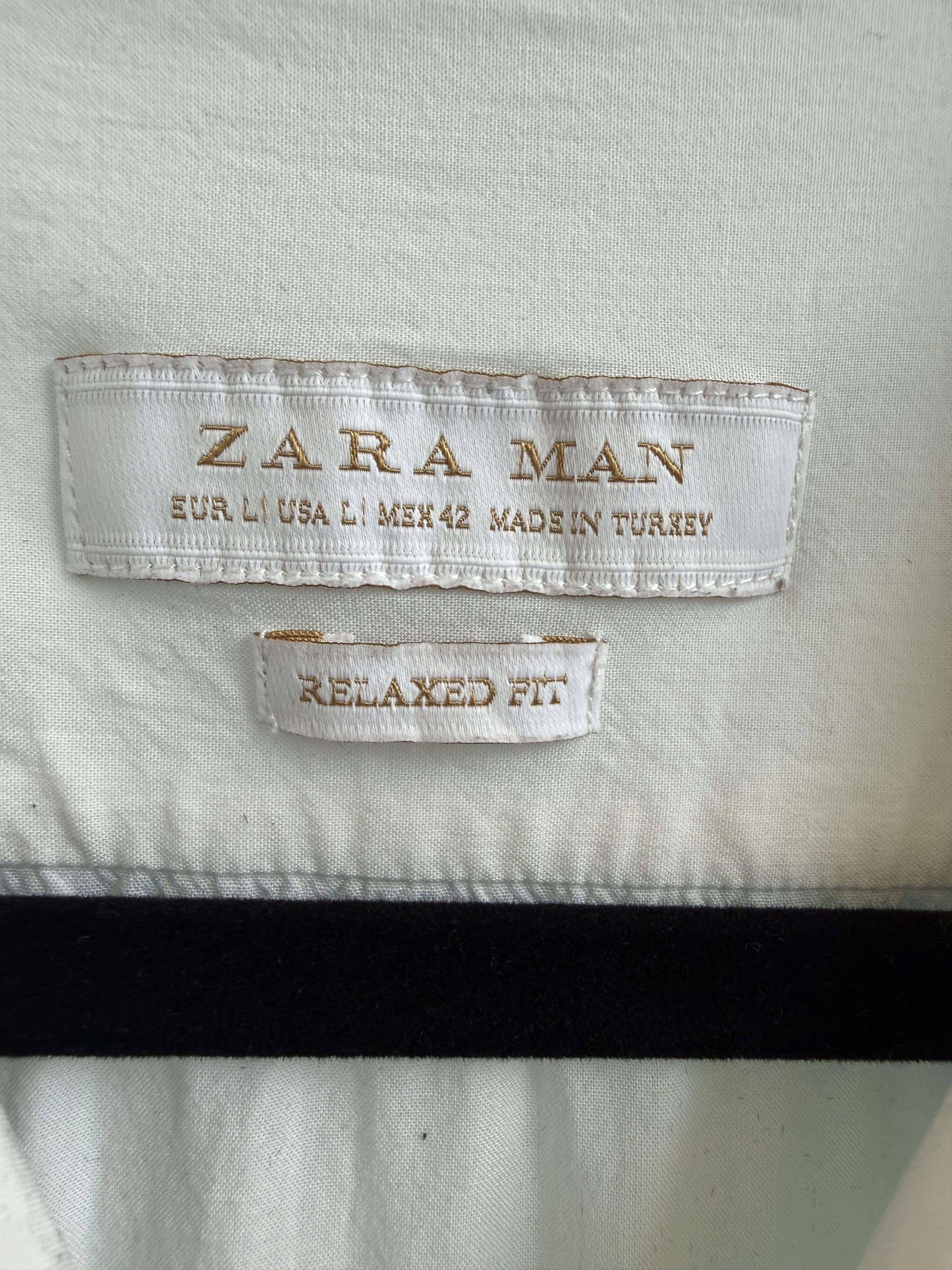 Zara Zara Man short sleeved button up Tiger shirt Size US L / EU 52-54 / 3 - 4 Thumbnail