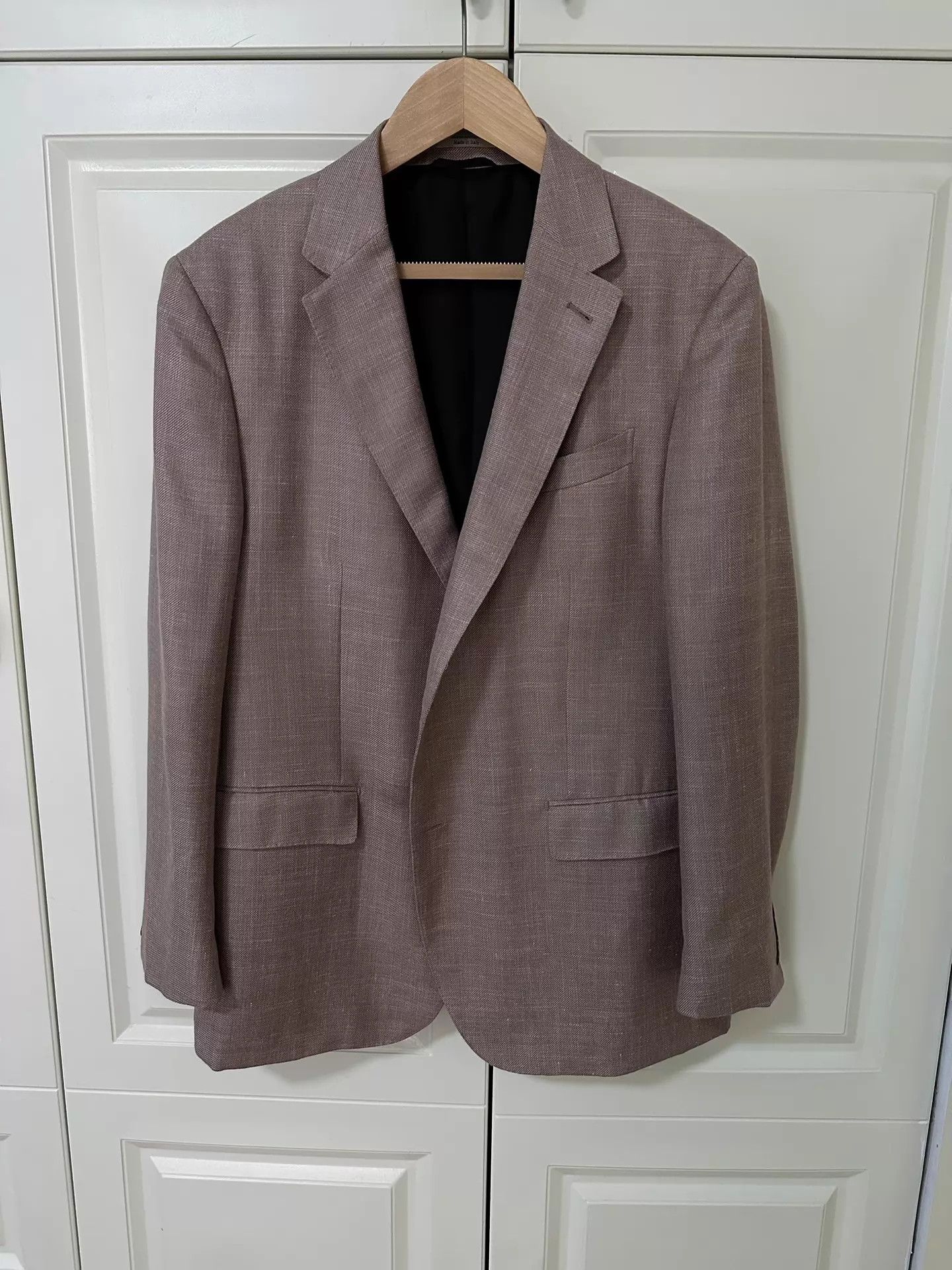 Ermenegildo Zegna Zegna Main Line Champagne Cashmere Jackets 58 Size US XXL / EU 58 / 5 - 1 Thumbnail
