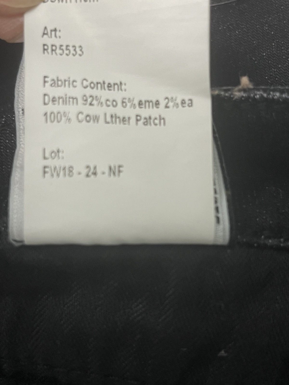 R13 Boy Straight. 26 Size 26" / US 2 / IT 38 - 15 Thumbnail