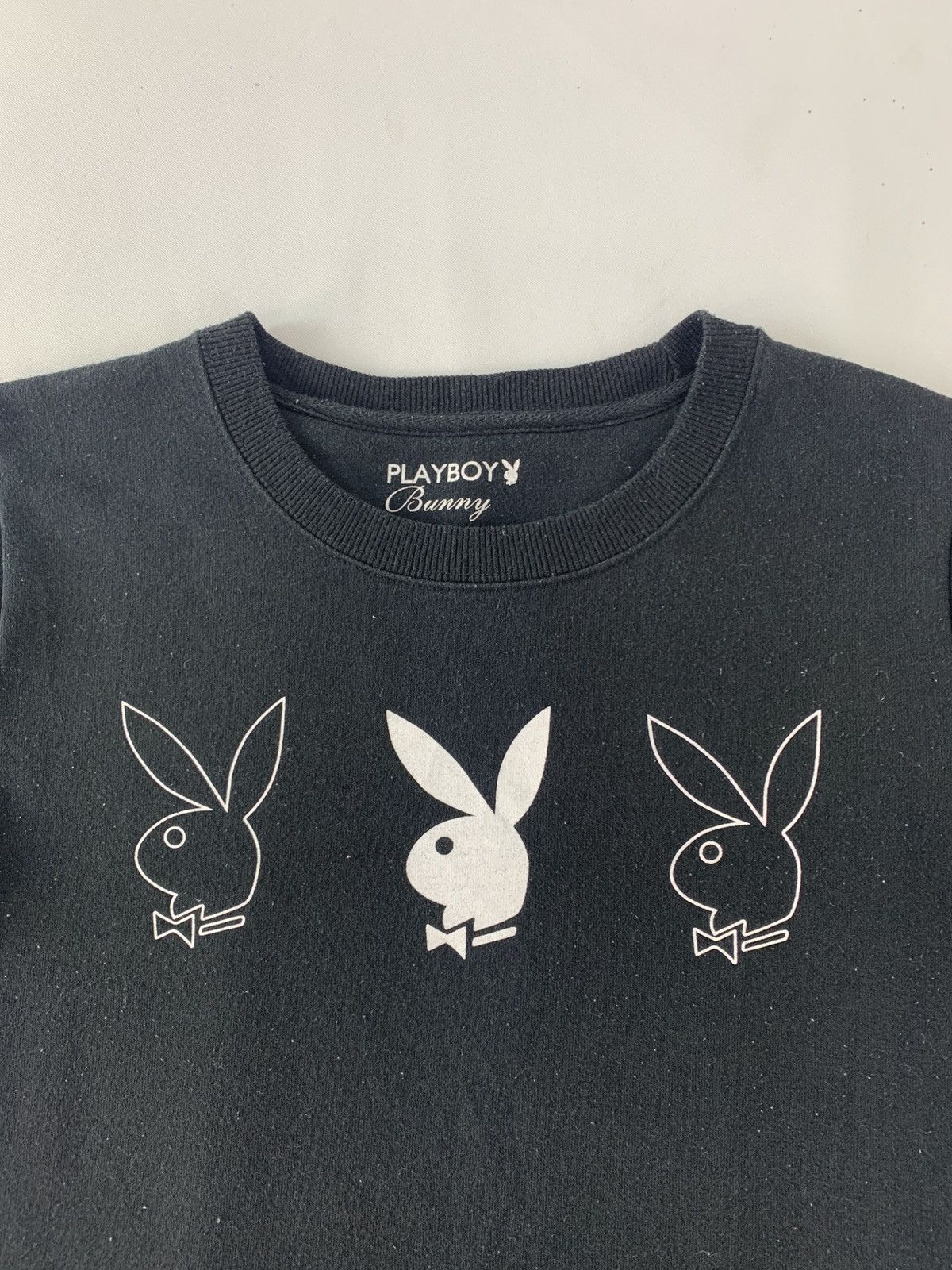 Playboy Playboy Bunny Head Logo Longsleeve Printed Tee Tshirt Size S / US 4 / IT 40 - 4 Thumbnail