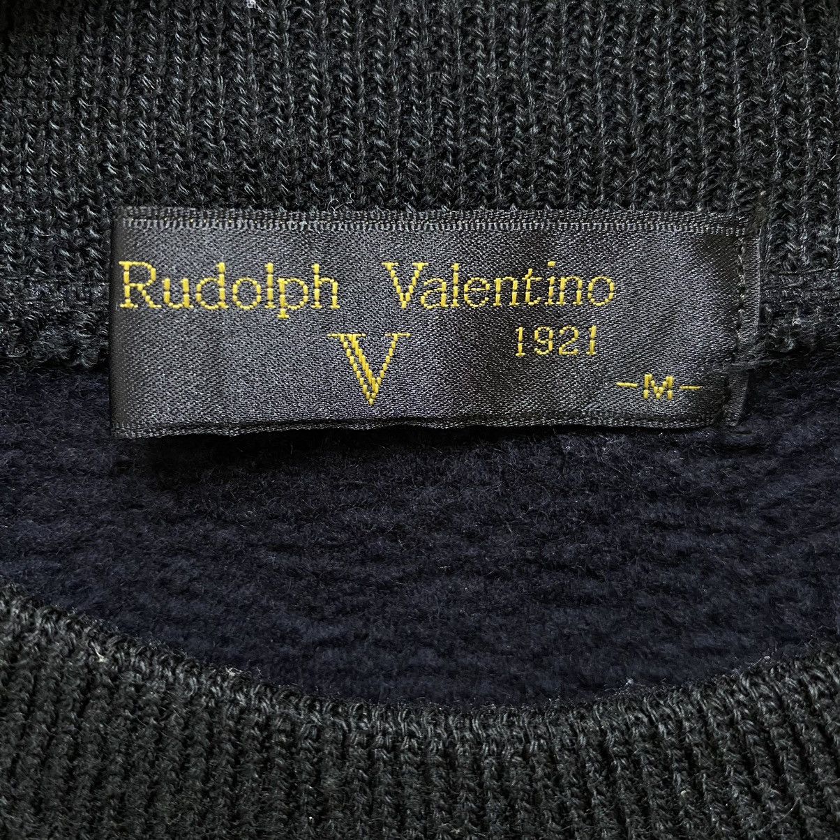 Valentino Rudolph Valentino Vintage Sweatshirt Black 90s Size M Size US M / EU 48-50 / 2 - 9 Thumbnail