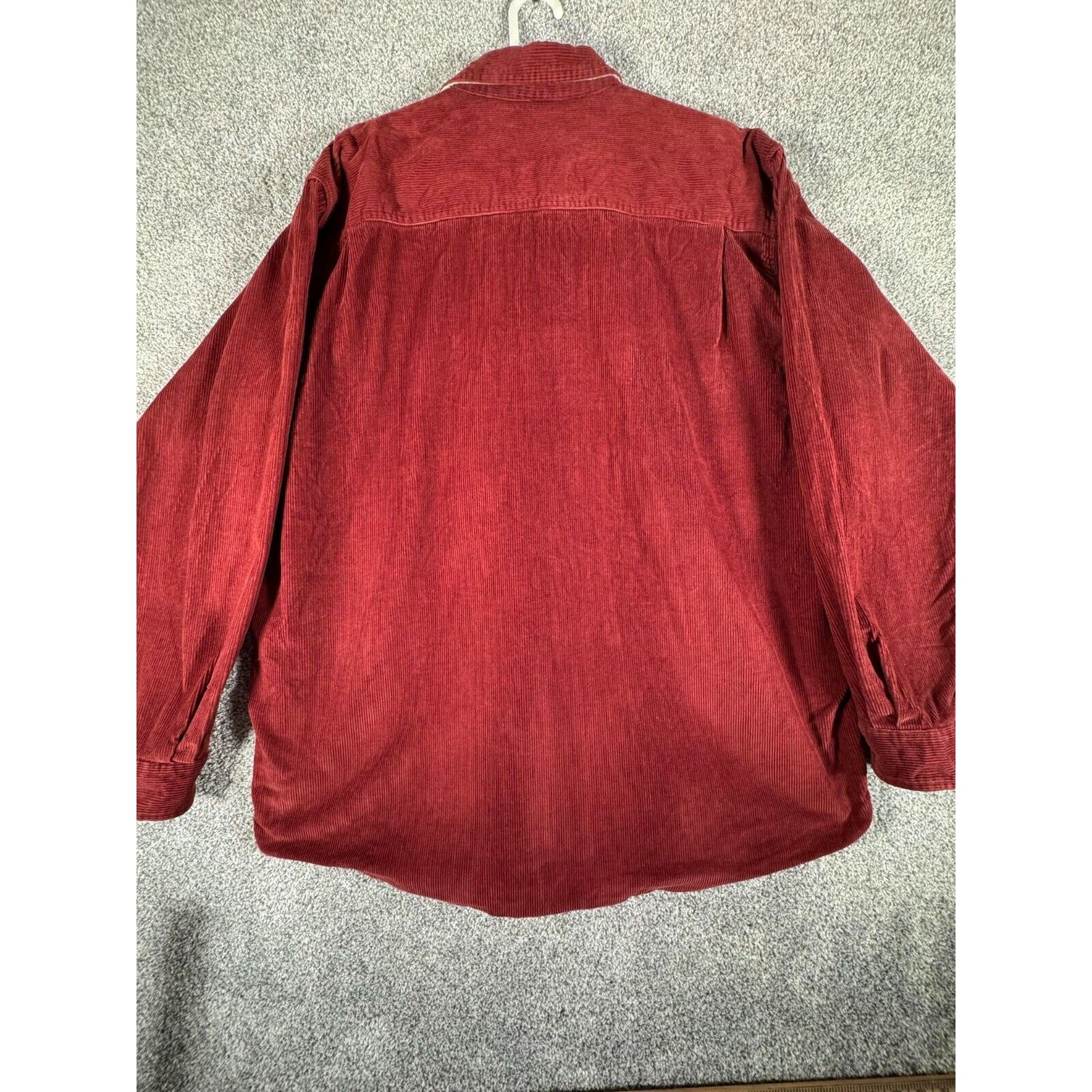 Izod Izod Heavy Corduroy Shirt Mens XL Flannel Lined Vintage 90s Size US XL / EU 56 / 4 - 2 Thumbnail
