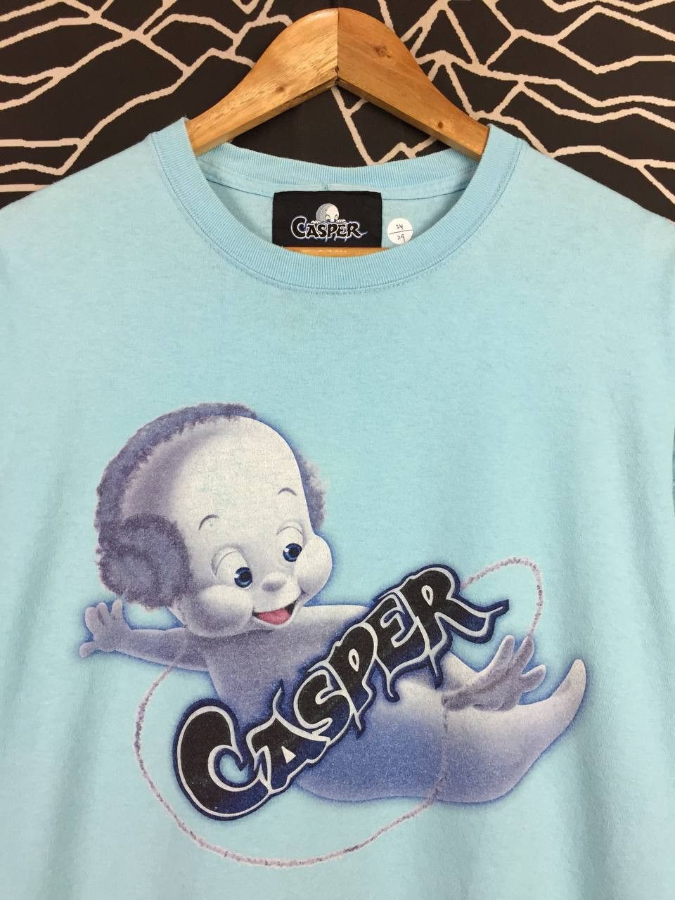 Japanese Brand LAND by MILKBOY Casper I'm Not Afraid of Ghosts Tee Size US XL / EU 56 / 4 - 3 Thumbnail