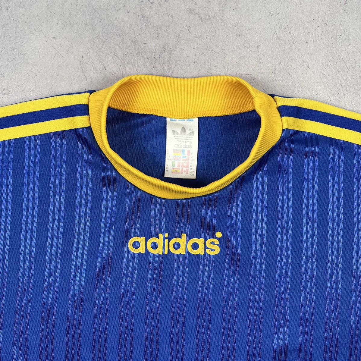 Adidas Vintage Adidas rare long sleeve soccer jersey 90’s Size US M / EU 48-50 / 2 - 2 Thumbnail