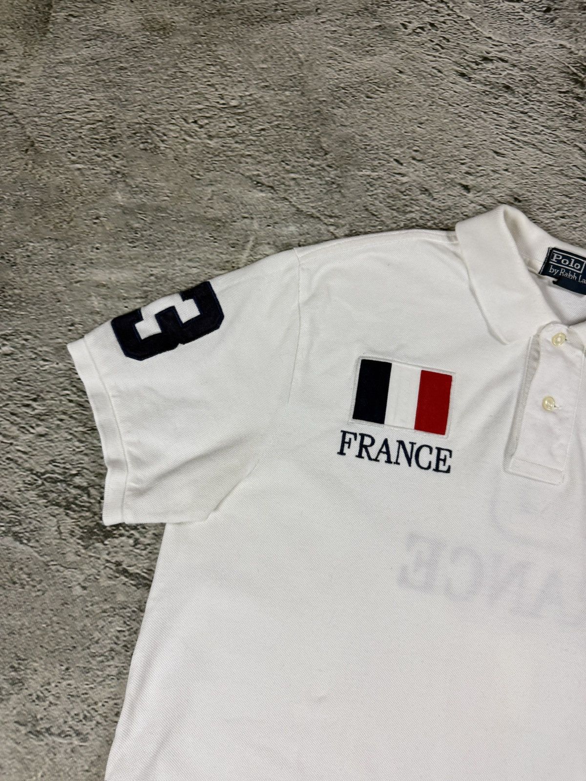 Ralph Lauren Chief Keef Polo Ralph Lauren France vintage shirt white Size US L / EU 52-54 / 3 - 2 Thumbnail