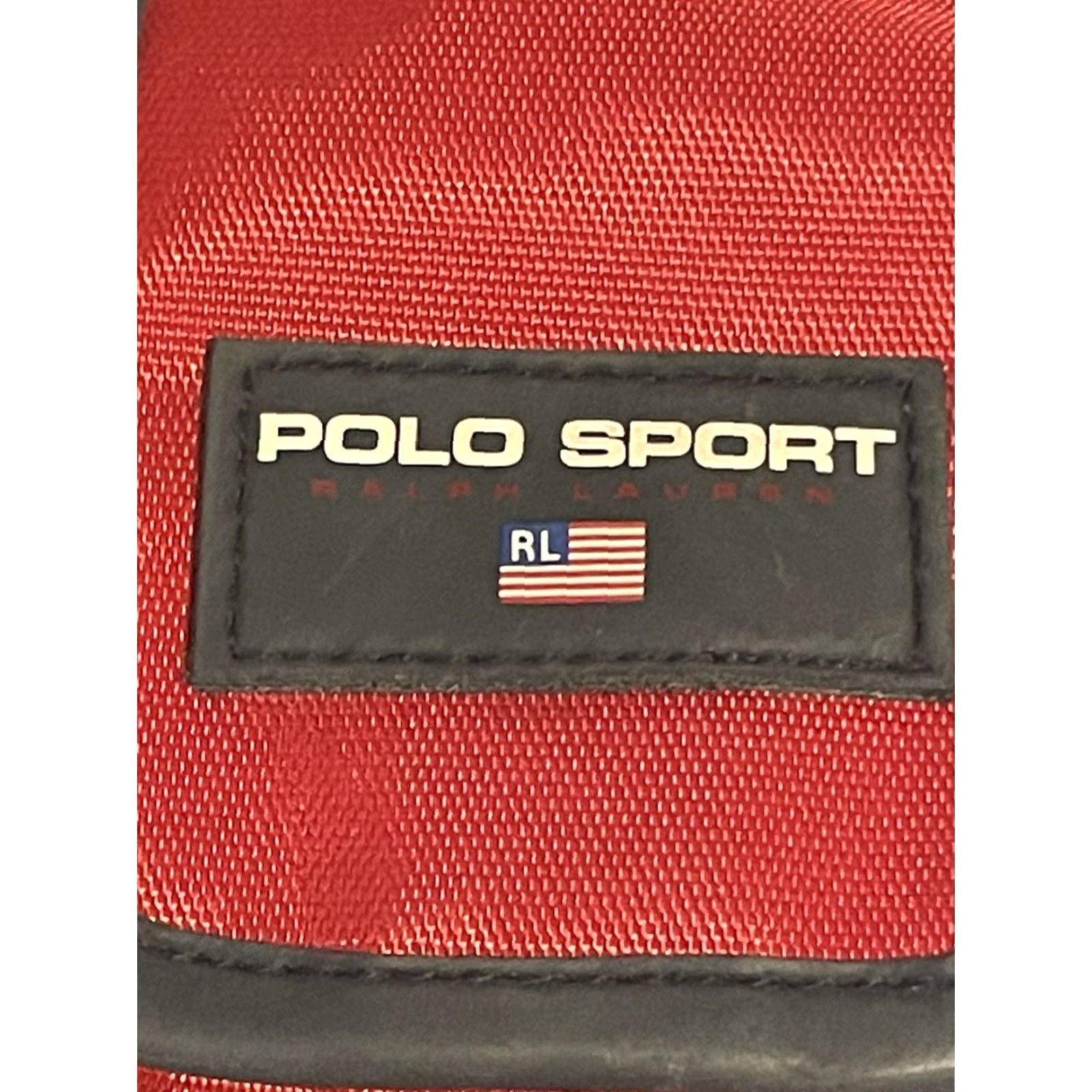 Vintage VINTAGE Polo Sport Wallet Women 90s Red Zip-Around Ralph Lauren Credit Card Folding Trifold Rare Size ONE SIZE - 8 Thumbnail
