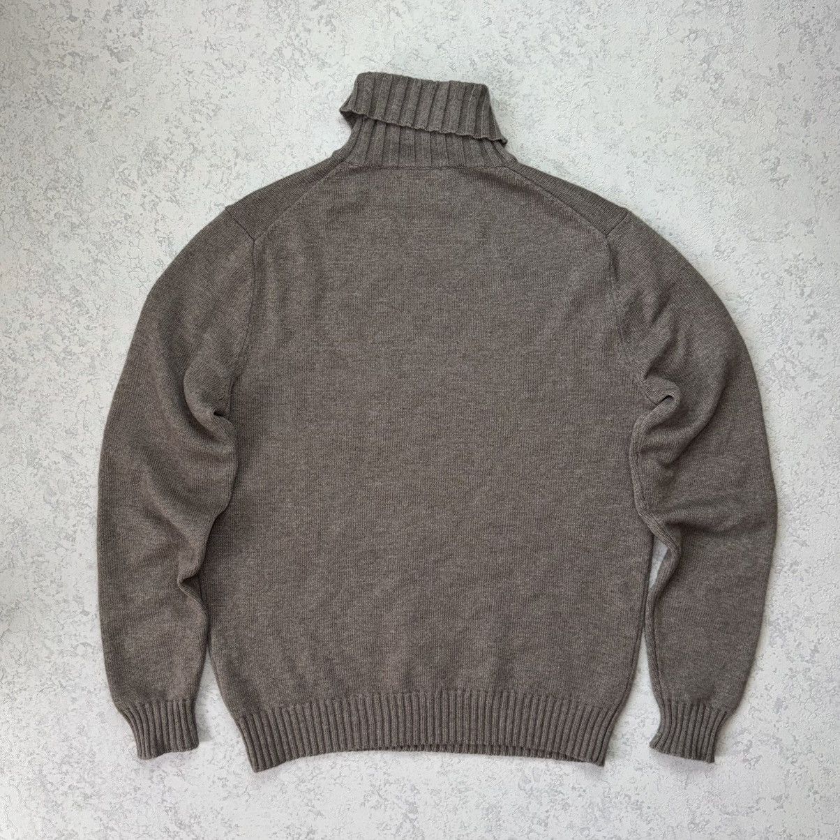 Suitsupply Suitsupply Wool Cashmere Sweater Turtleneck Old Money Size L Size US L / EU 52-54 / 3 - 9 Thumbnail