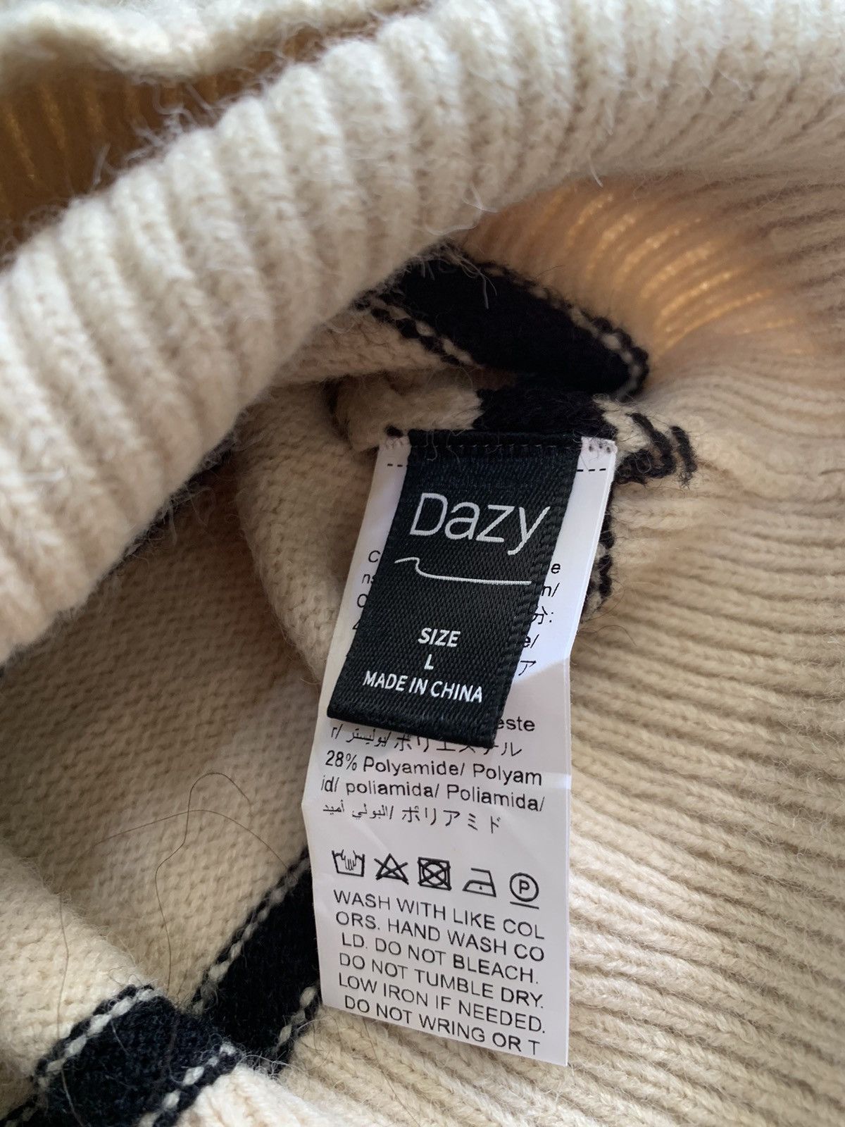 Japanese Brand DAZY Coloured Knitwear Unisex Size US L / EU 52-54 / 3 - 6 Thumbnail