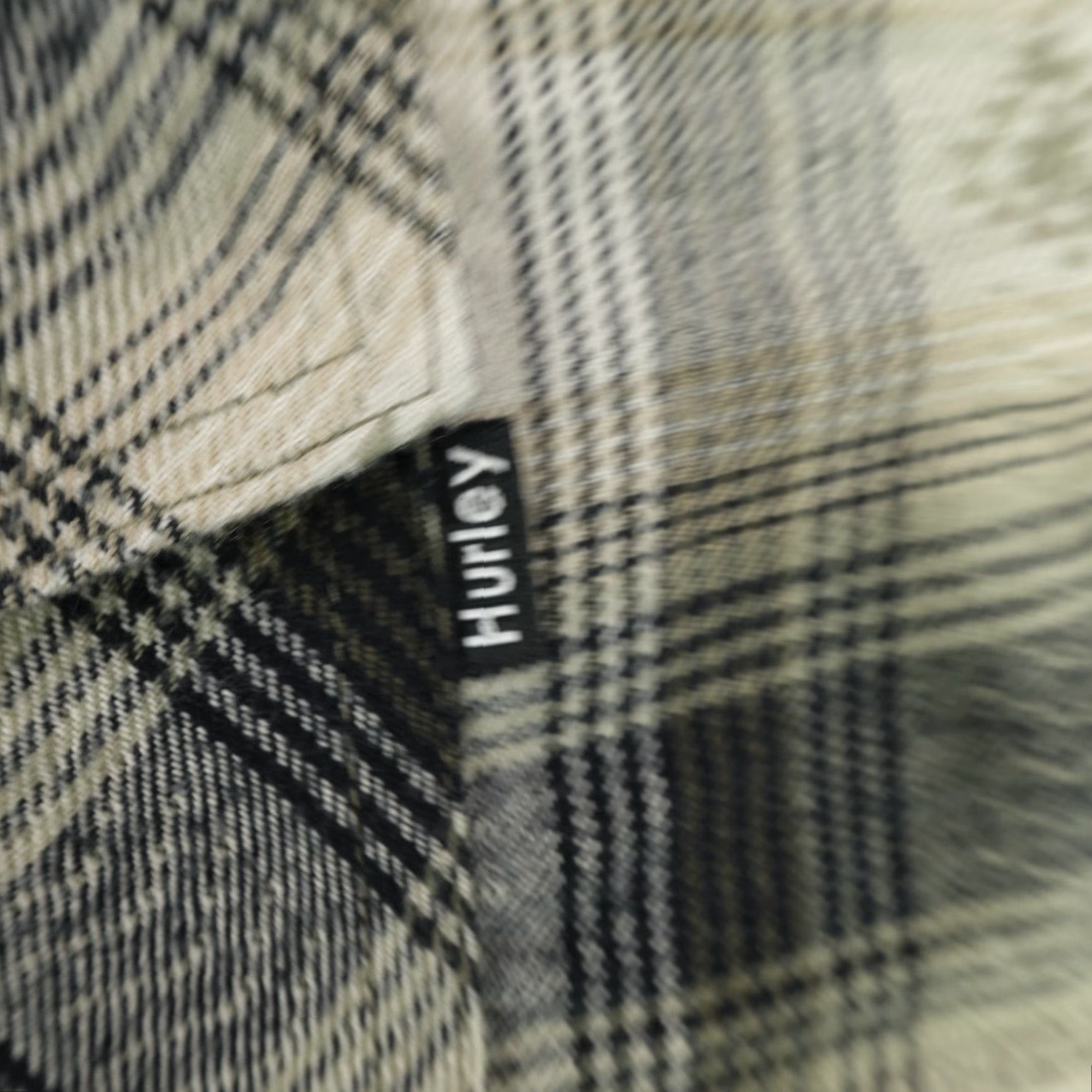 Hurley Hurley Shirt Mens Medium Gray Plaid Flannel Southwestern Button Up Skater Surfer Size US M / EU 48-50 / 2 - 5 Thumbnail
