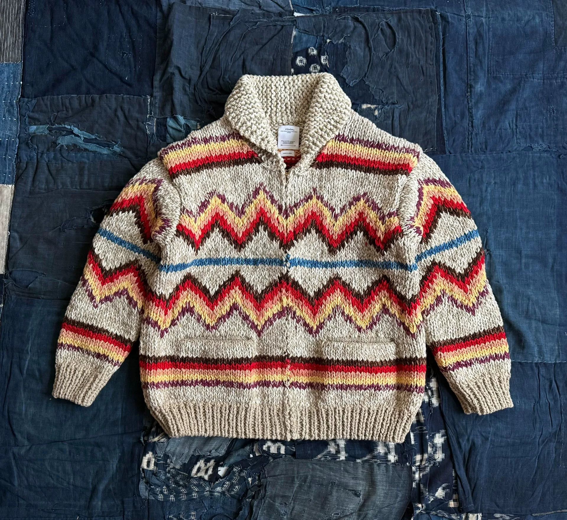 Visvim visvim cowichan hand knit cardigan Size US M / EU 48-50 / 2 - 1 Thumbnail