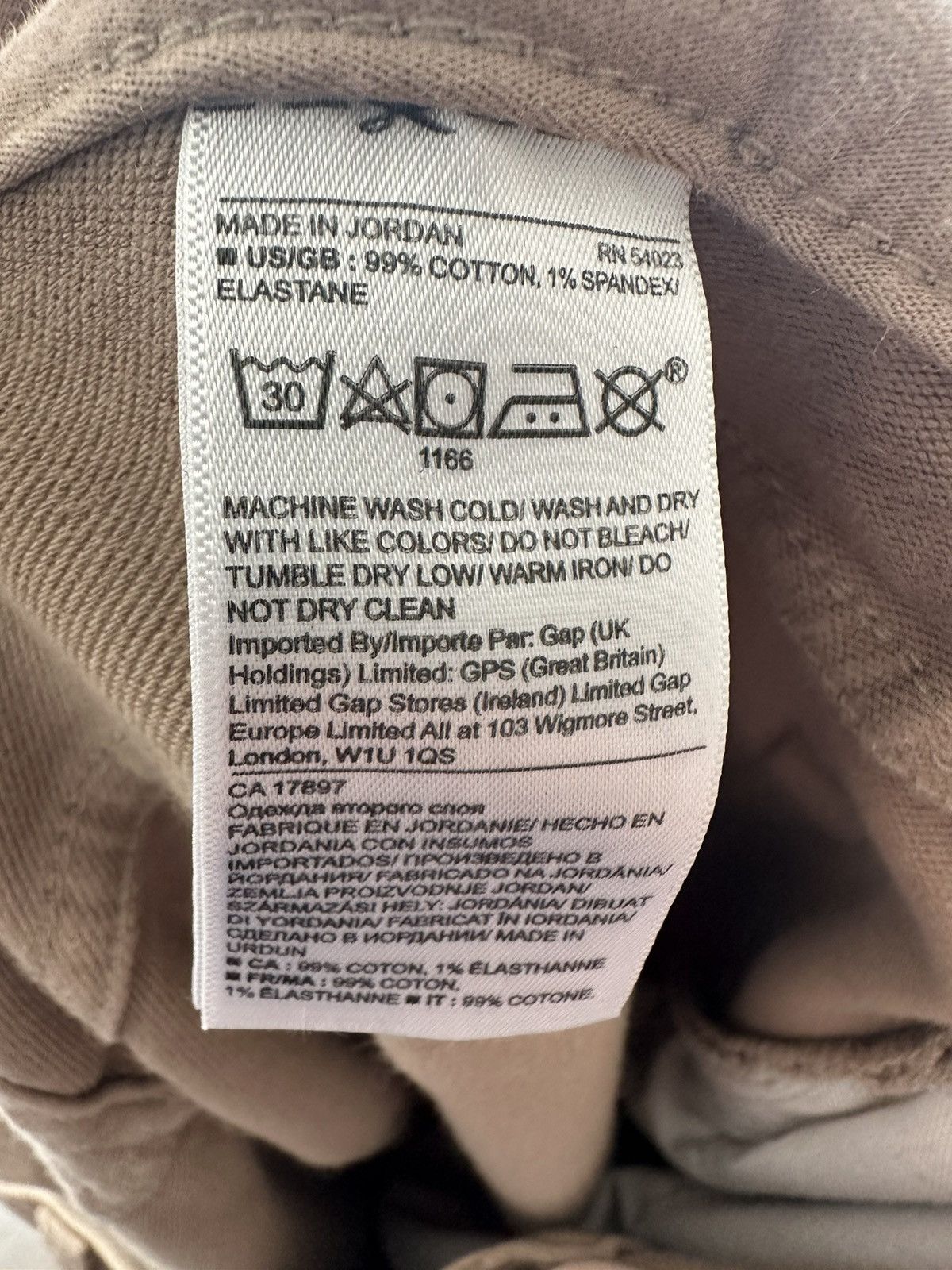 Banana Republic Banana Republic - Traveler Pant - Khaki - Slim Fit Size US 32 / EU 48 - 4 Thumbnail