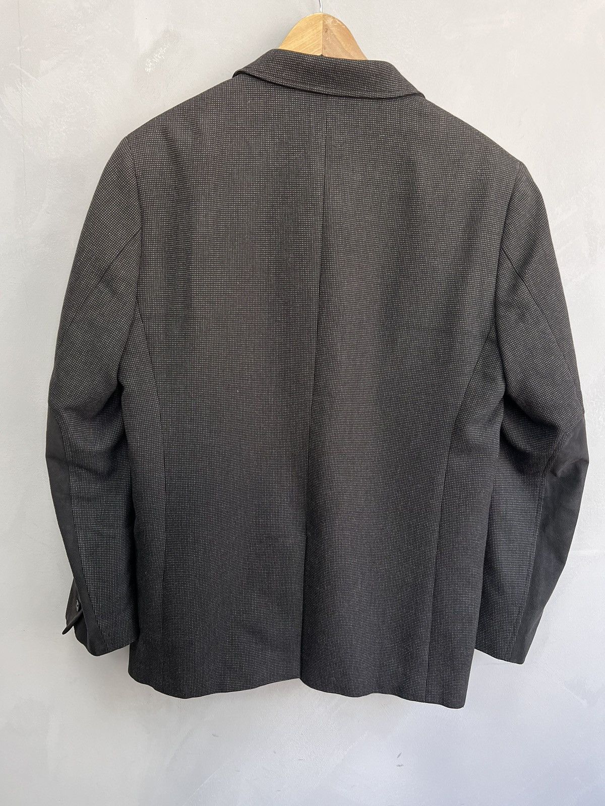 Balmain Vintage 3 button Balmain blazer jacket gray Size 52R - 11 Thumbnail