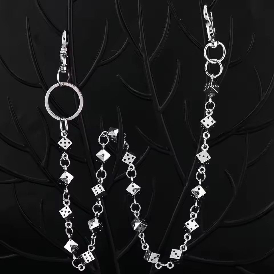 Jewelry Di r Bead Pants Wallet Chain,Y2K Jeans Chain Size ONE SIZE - 6 Thumbnail