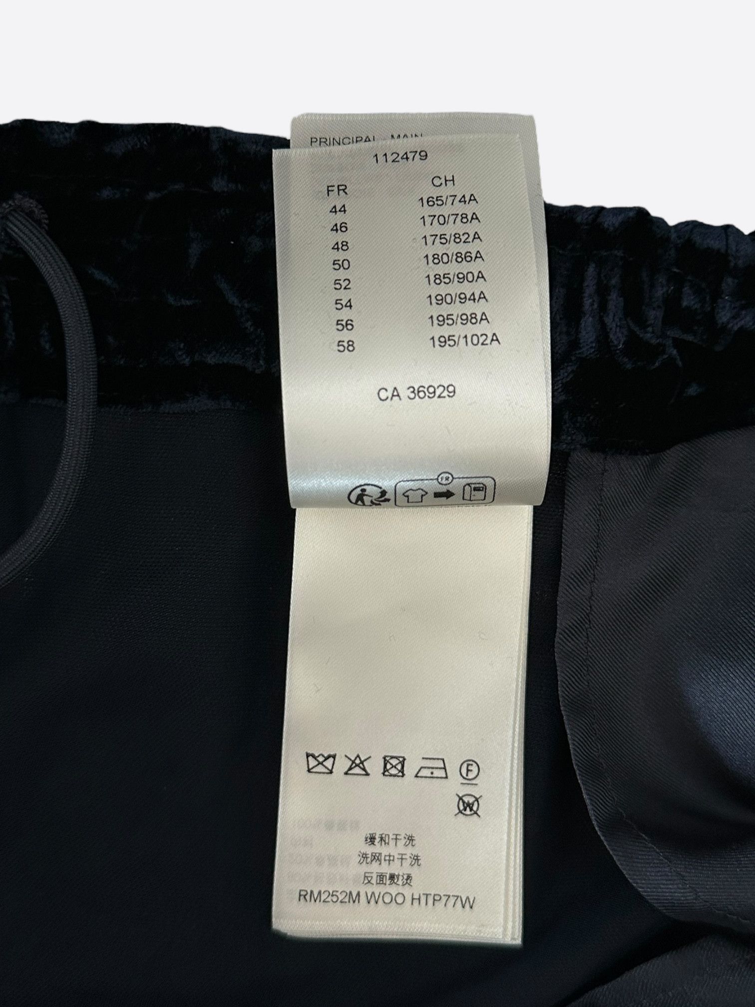Louis Vuitton Louis Vuitton Navy Velvet Flared Track Pants Size US 38 / EU 54 - 5 Thumbnail