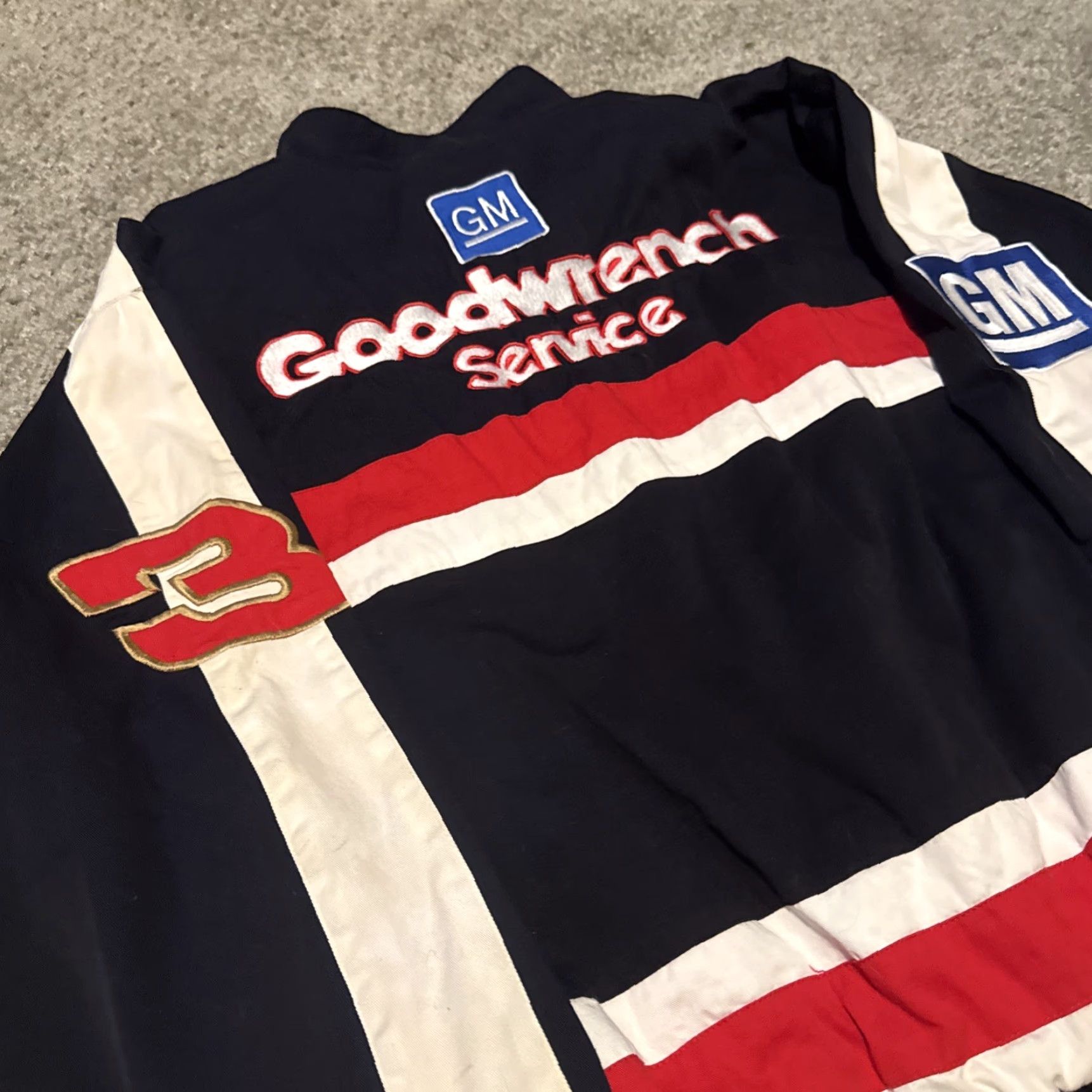 Chase Authentics VINTAGE Dale Earnhardt Goodwrench Racing Jacket Chase Authentics XL Men Red Bomber Jacket Size US XL / EU 56 / 4 - 6 Thumbnail