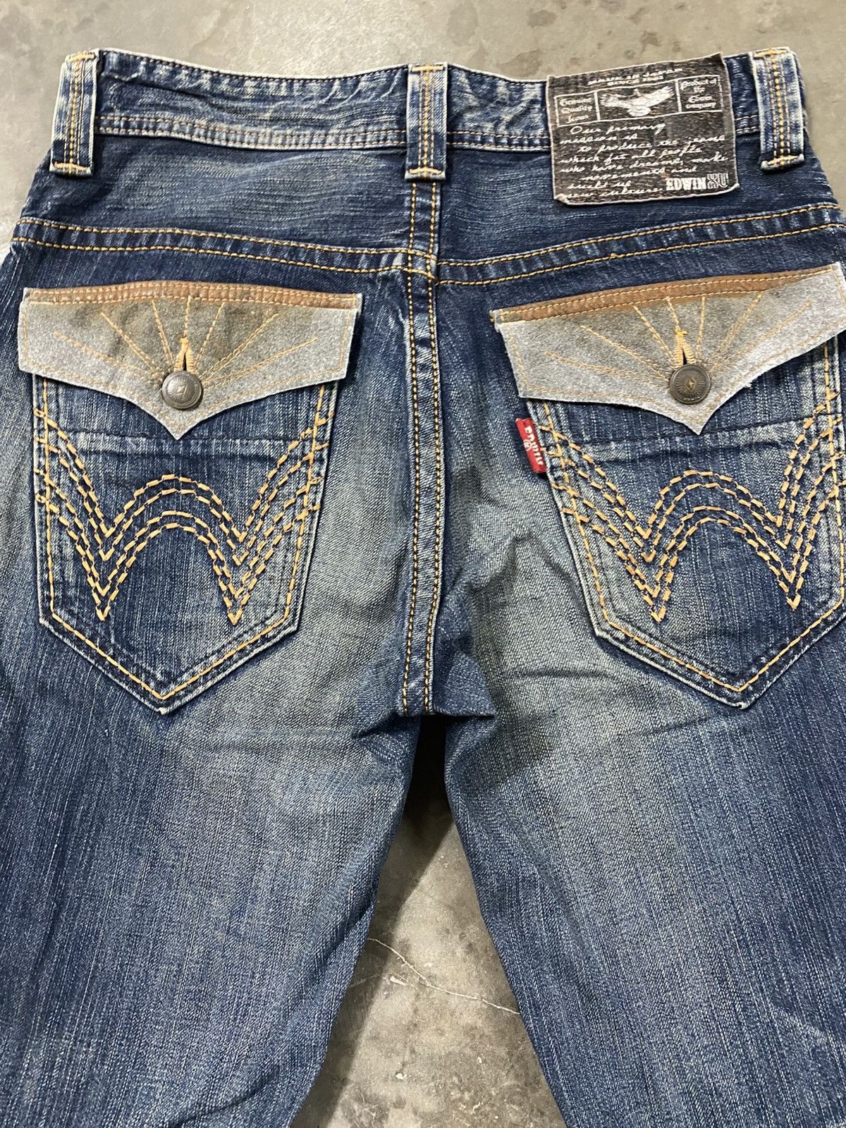 Edwin Flare Jeans Edwin Japan 431XVS Boot Cut @284 Size US 31 - 7 Thumbnail