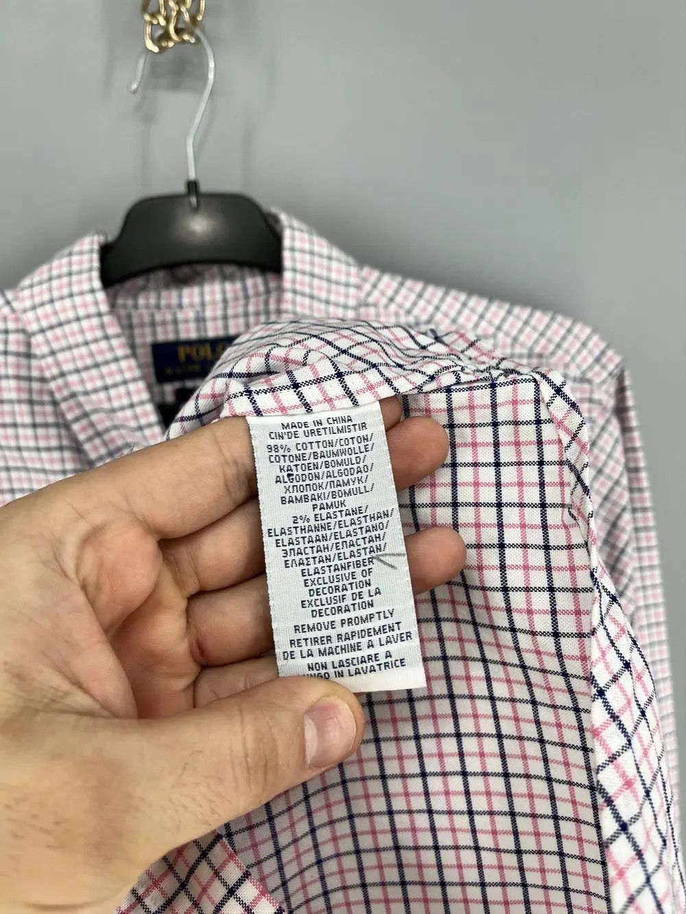 Polo Ralph Lauren Vintage Polo Ralph Lauren Plaid Blake Cotton Flannel Size US S / EU 44-46 / 1 - 8 Thumbnail