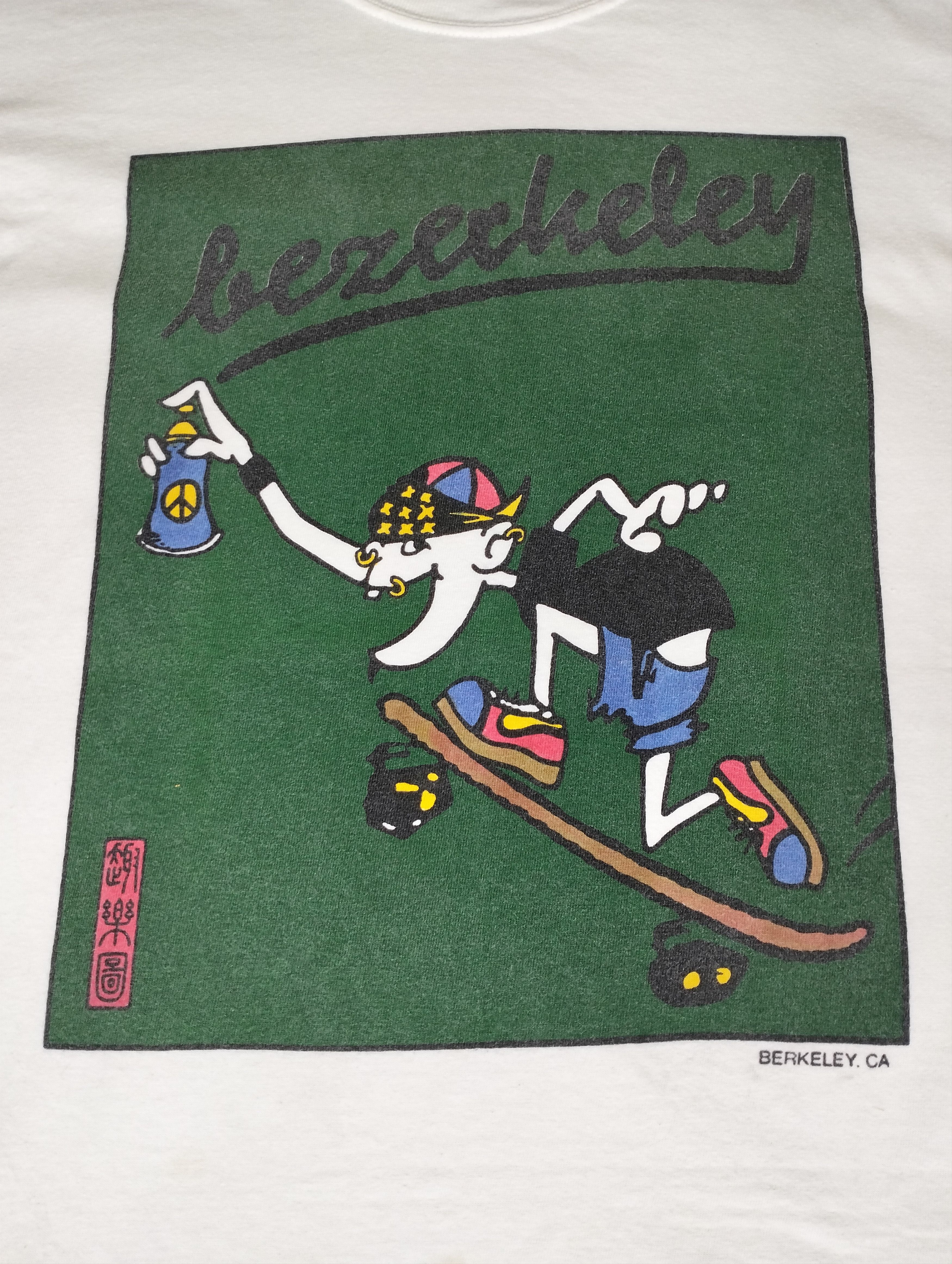 Santa Cruz Skateboards × Vintage Vintage Skate/Skateboard T shirt Powell Peralta/Santa Cruz Size US L / EU 52-54 / 3 - 1 Thumbnail