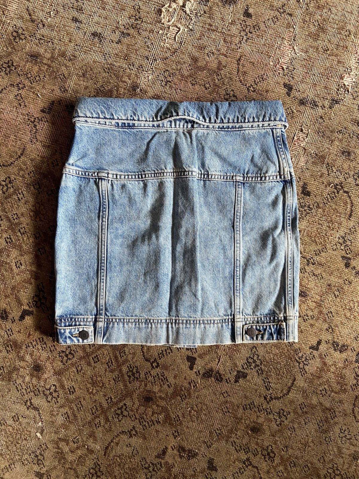 H&M × Moschino H&MOSCHINO denim jacket miniskirt Size 25" / US 0 / IT 36 - 2 Thumbnail