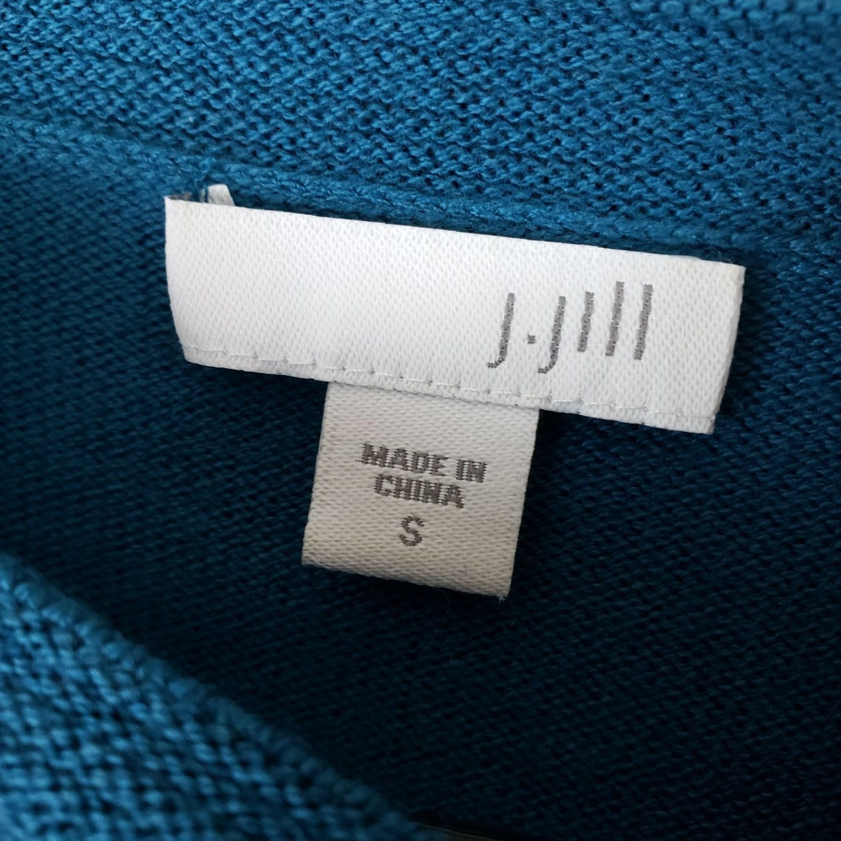 J. Jill J. Jill Womens Lightweight Sweater Sz S Blue Cotton Blend Long Sleeve Pullover Size S / US 4 / IT 40 - 6 Thumbnail