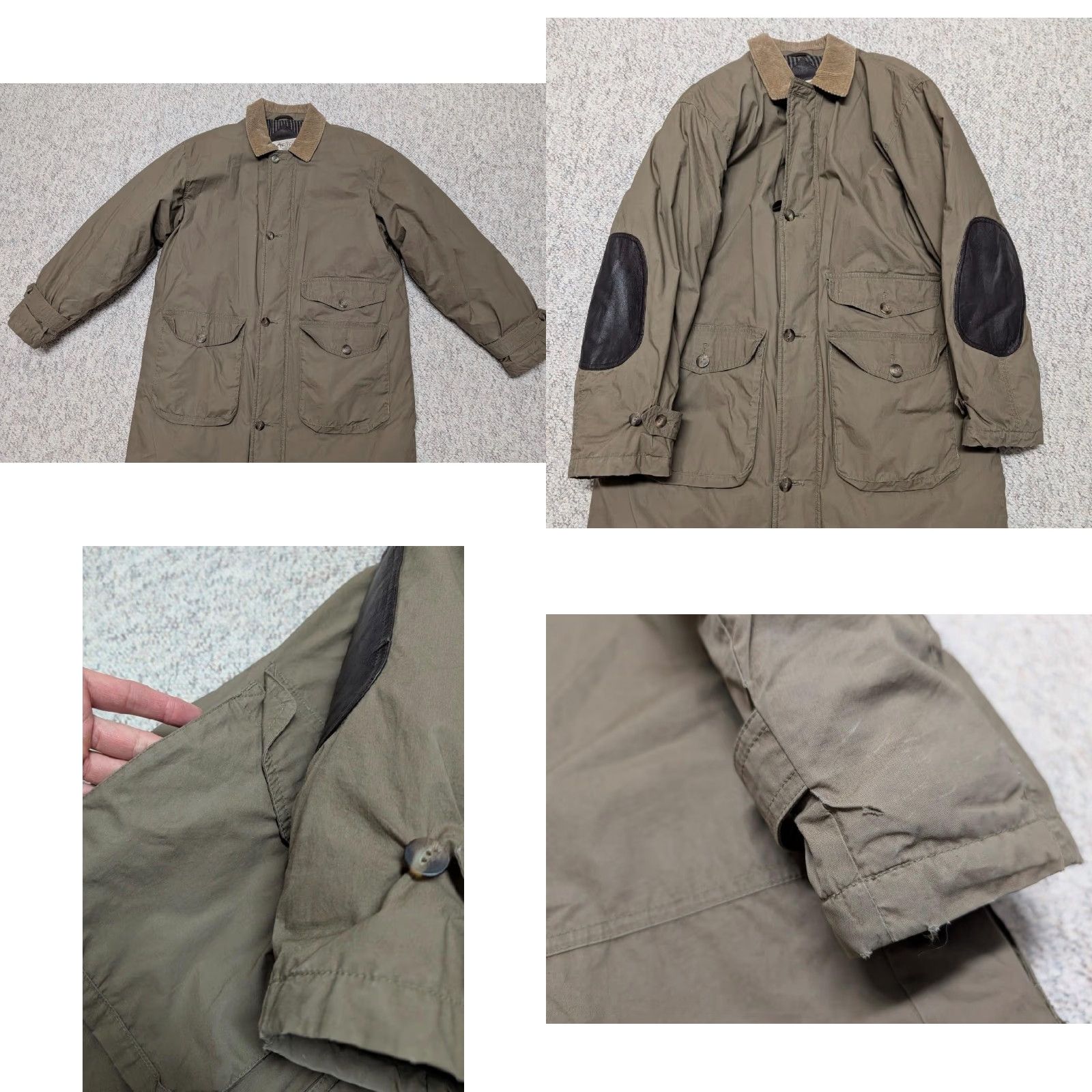 Eddie Bauer VINTAGE Eddie Bauer Coat Goose Down Trench Brown M Men Long Brown Goose Down Cotton Shell Down Coat Mens N/A Size US M / EU 48-50 / 2 - 9 Thumbnail