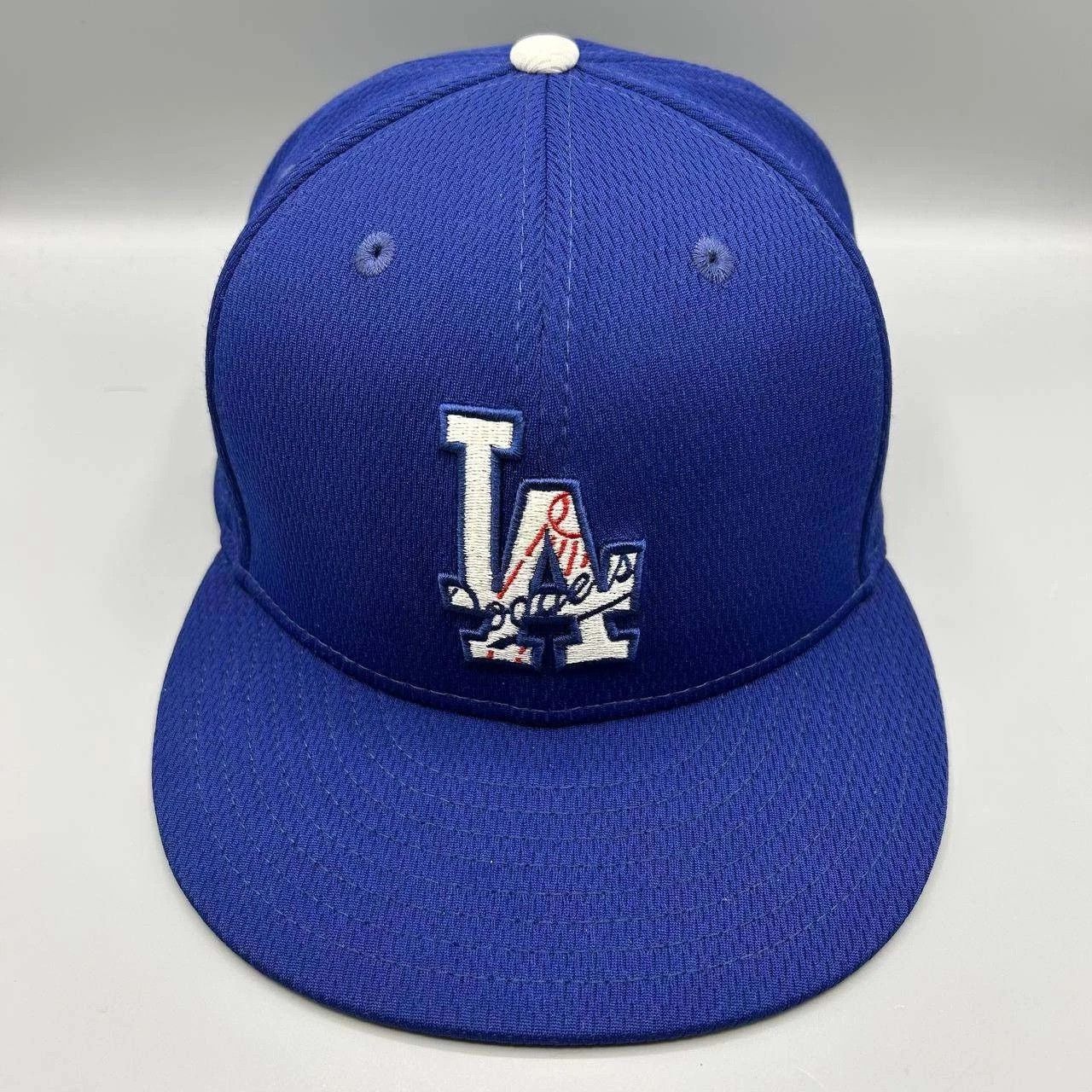 New Era Los Angeles LA Dodgers Hat Men 8 Blue Black Fitted Cap Size ONE SIZE - 1 Thumbnail