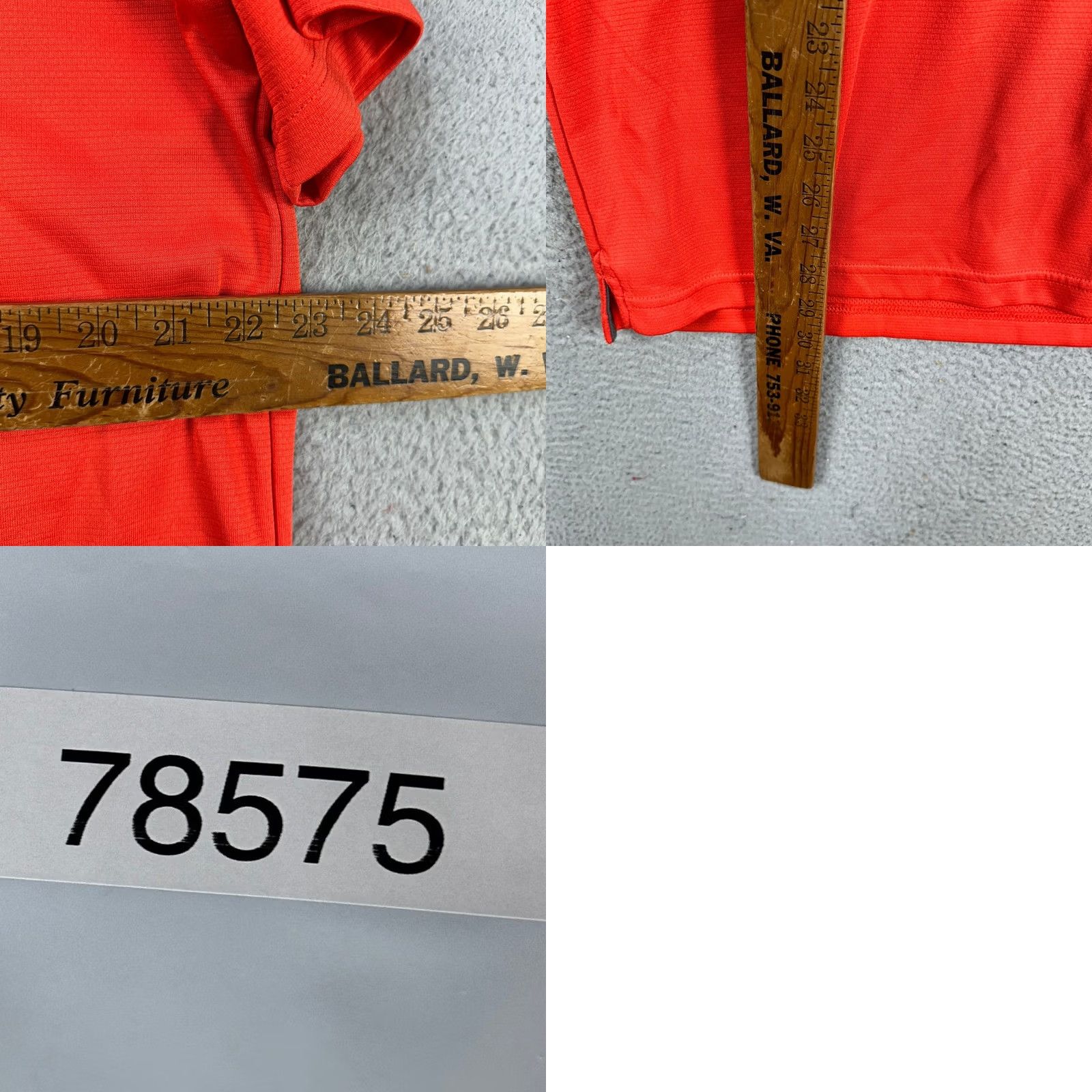 Under Armour Under Armour Golf Polo Shirt Mens XL Orange Short Sleeve Athletic Logo Rugby Polo Size US XL / EU 56 / 4 - 8 Thumbnail