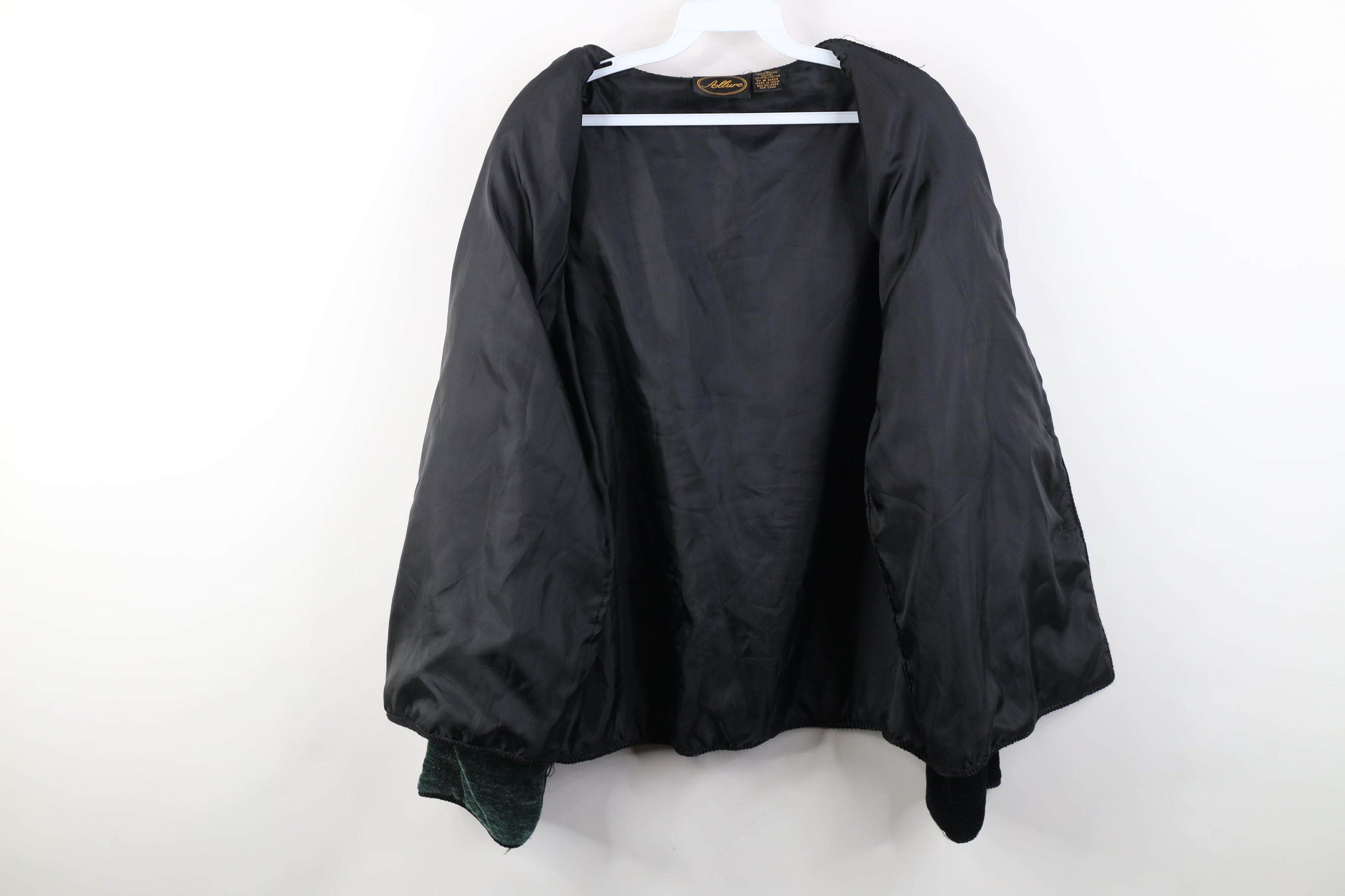 Vintage Vintage 90s Streetwear Chenille Patchwork Art Toggle Jacket Size M / US 6-8 / IT 42-44 - 10 Thumbnail