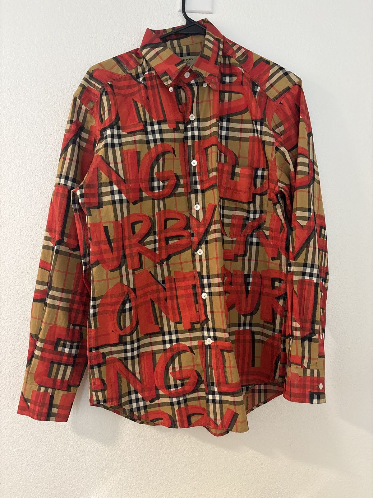 Burberry Burberry Graffiti Shirt Size US S / EU 44-46 / 1 - 2 Thumbnail