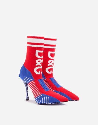 Dolce & Gabbana o1y0825 Spike Heel Ankle Boots in Multicolor Size US 7 / IT 37 - 2 Thumbnail