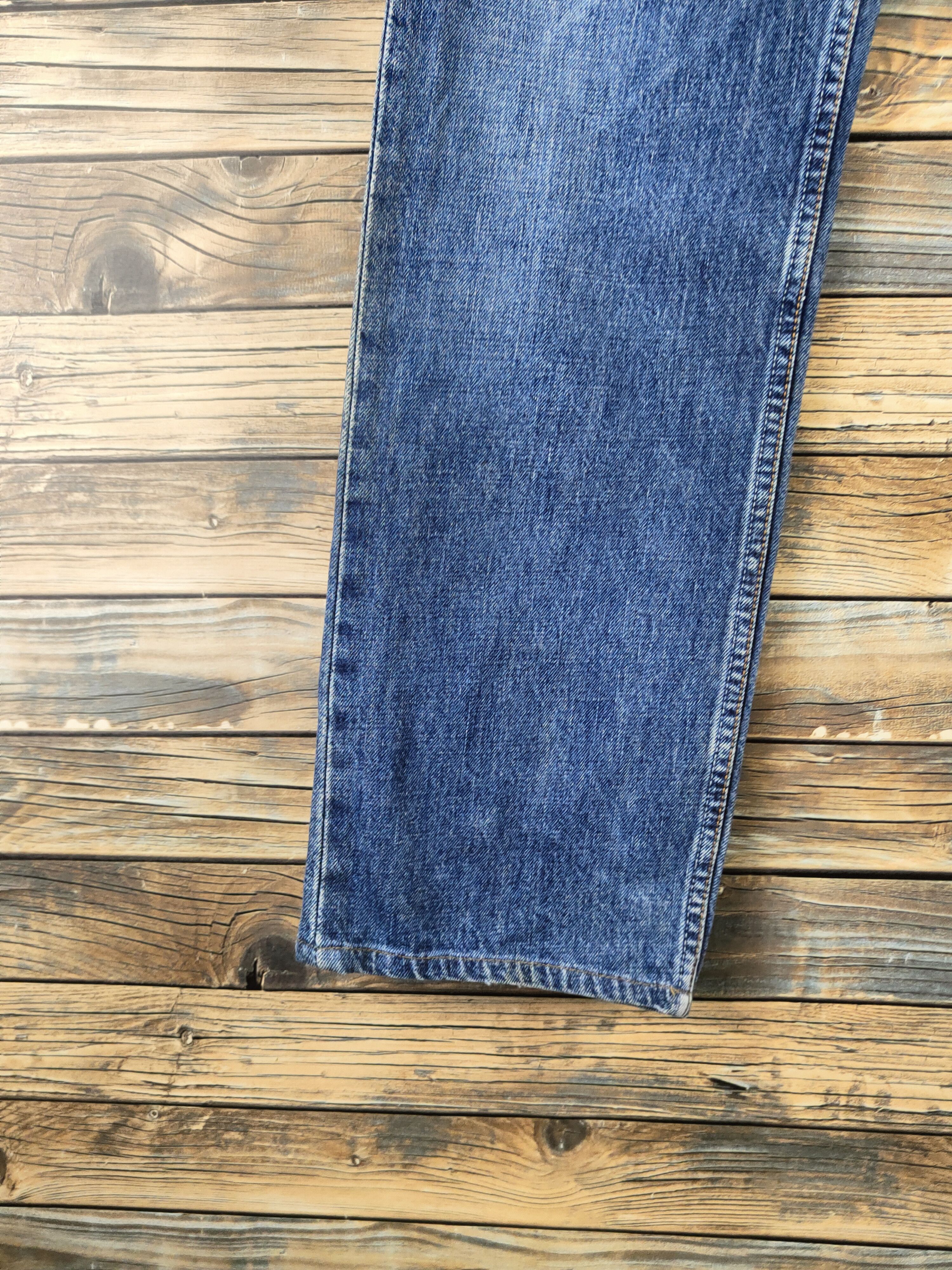 Levi's Levi's Blue Distressed Ripped Jeans #S2815 Size US 30 / EU 46 - 4 Thumbnail