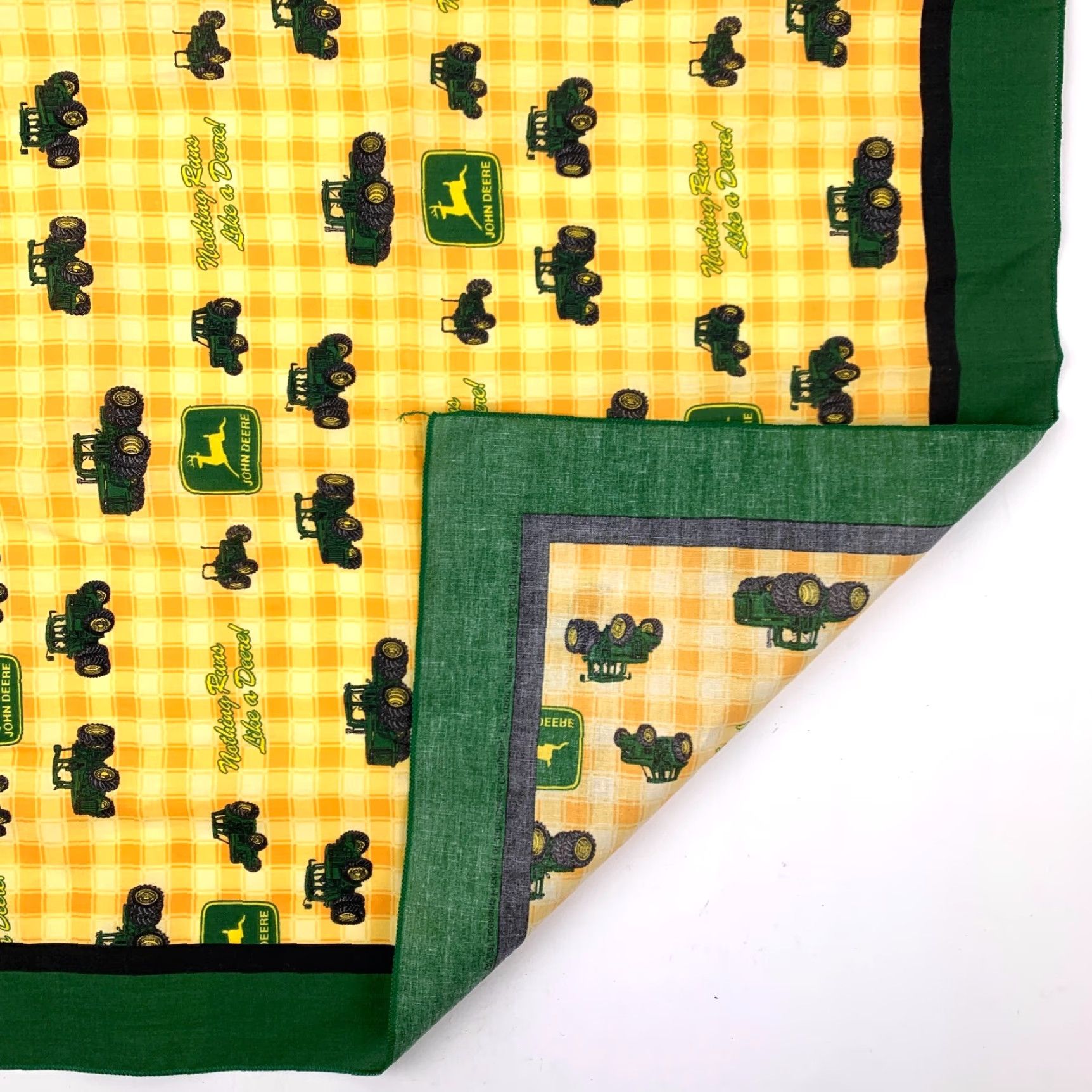 John Deere VINTAGE John Deere Bandana Shirt or Bandana Redesign not applicable. Size ONE SIZE - 5 Thumbnail