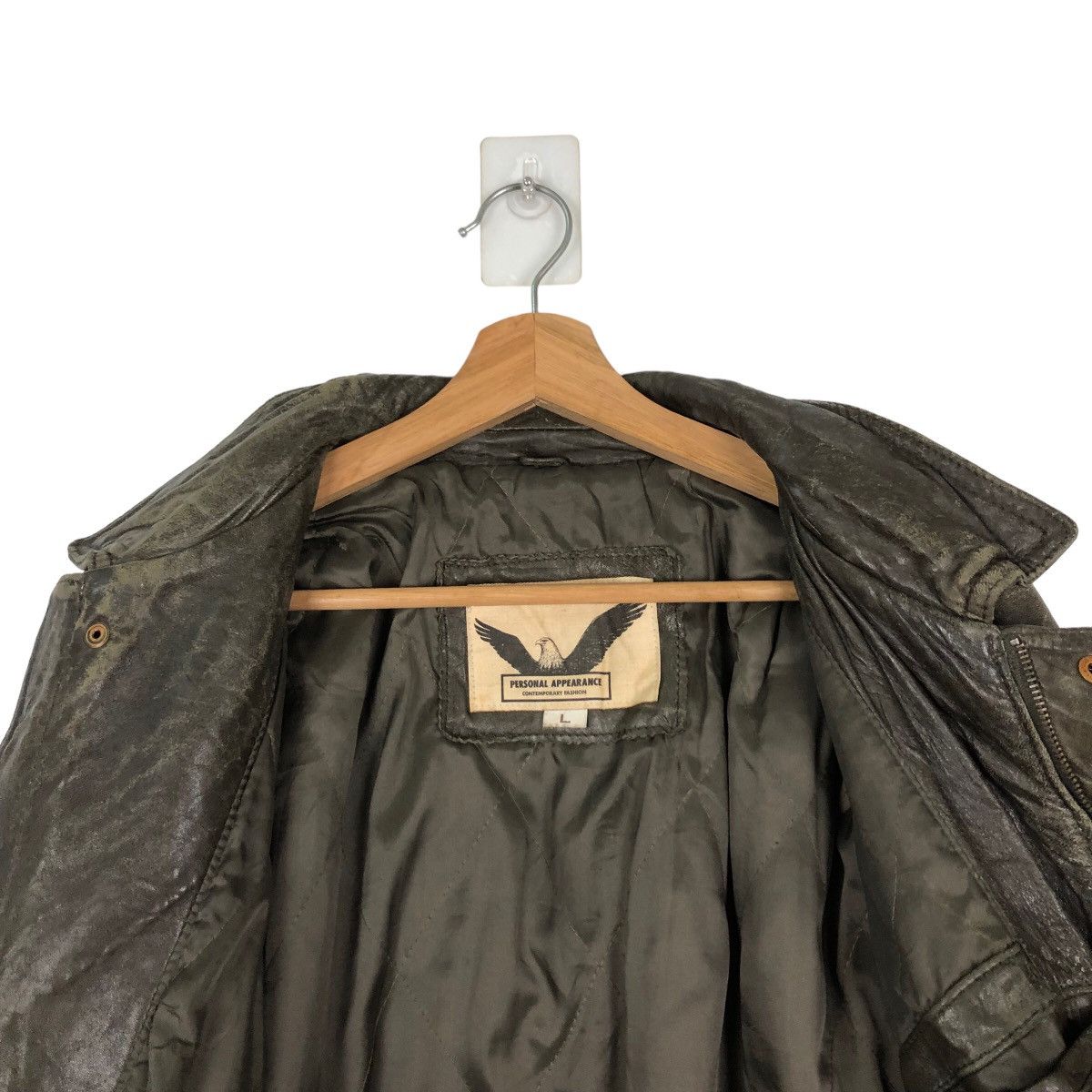 Japanese Brand 🔥90s RARE VINTAGE GENUINE BOMBERLEATHER JACKET CONTEMPORARY Size US L / EU 52-54 / 3 - 10 Thumbnail