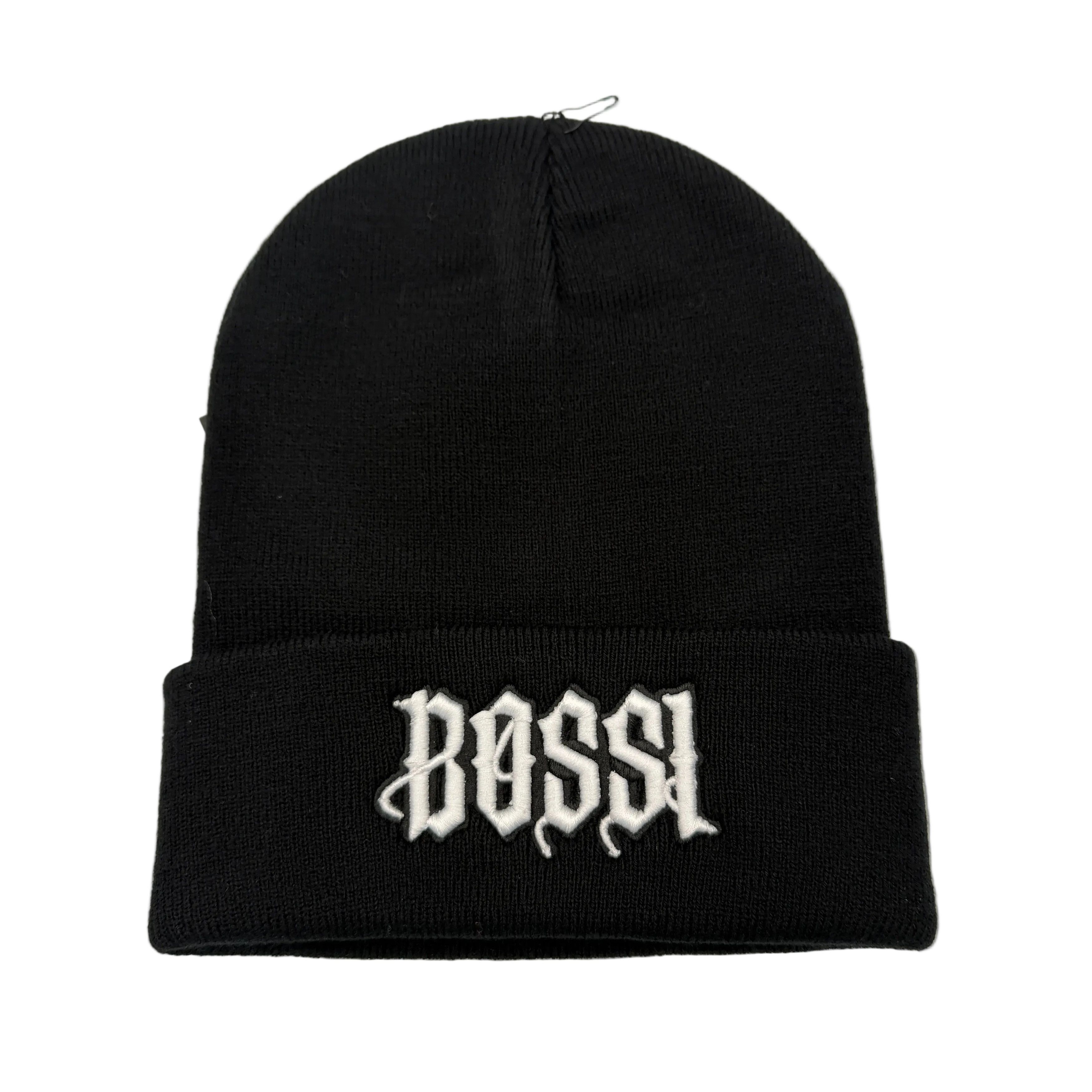 Bossi Sportswear Bossi x Endless Supply Beanie Black/White Size ONE SIZE - 1 Thumbnail