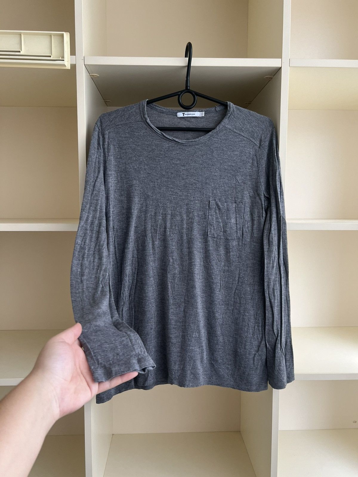 T by Alexander Wang T by Alexander Wang Long Sleeve Gray Mens Size S Size US S / EU 44-46 / 1 - 5 Thumbnail