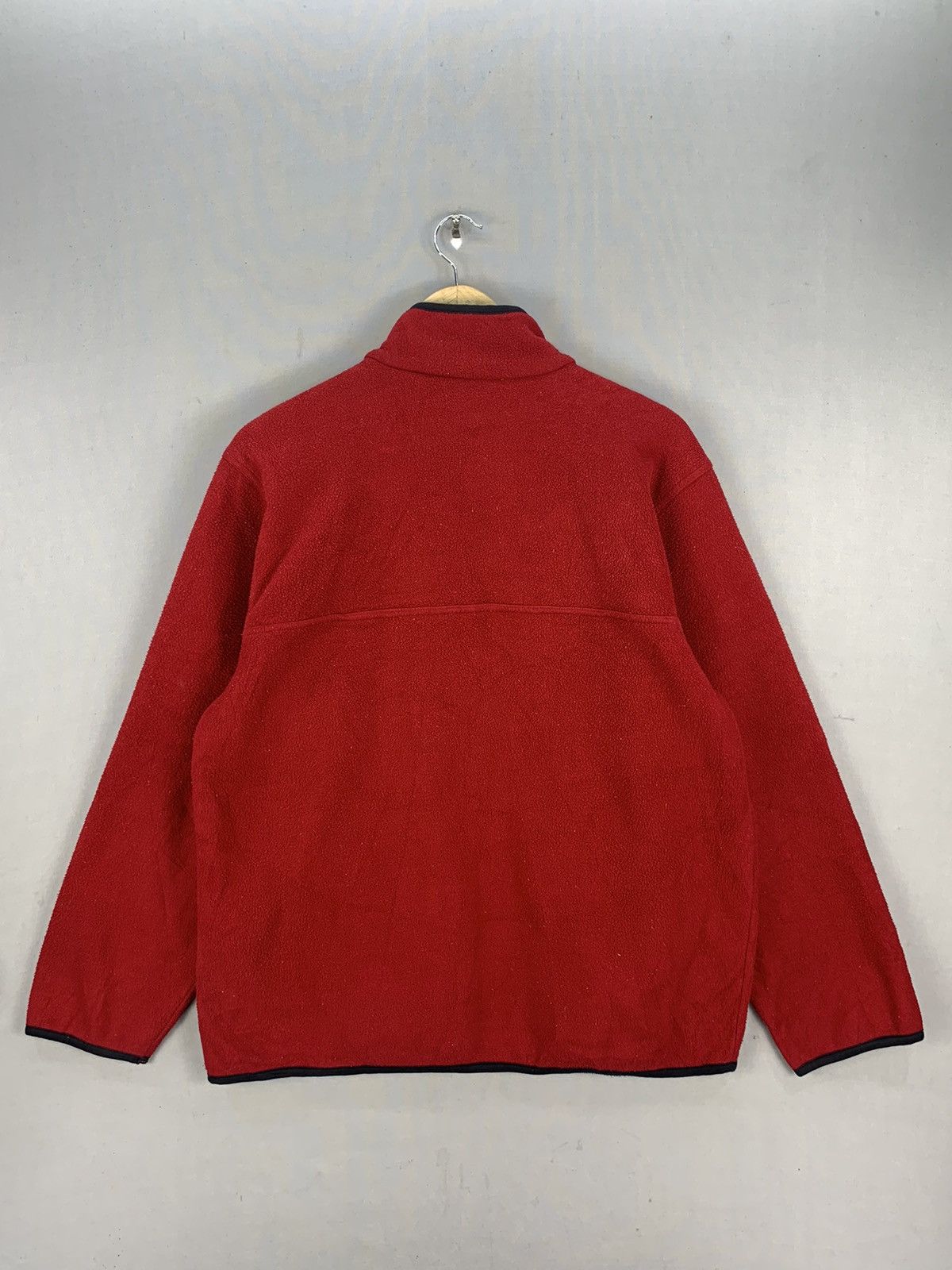 Japanese Brand Vintage Casual Land Japan Half Zipper Fleece Jacket Size US L / EU 52-54 / 3 - 5 Thumbnail
