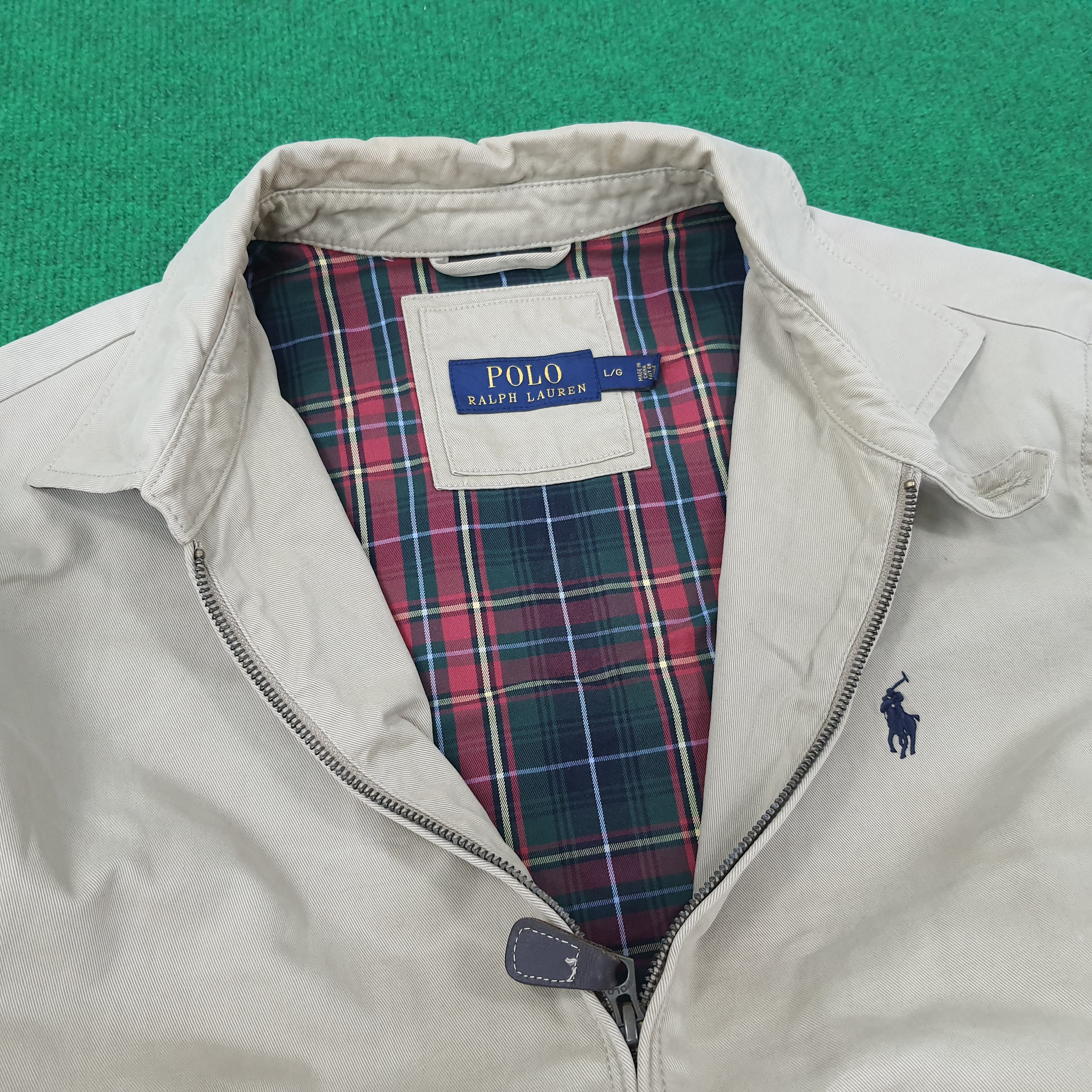 Vintage Vintage POLO Ralph Lauren Zipper Jacket C231N14 Size US L / EU 52-54 / 3 - 4 Thumbnail