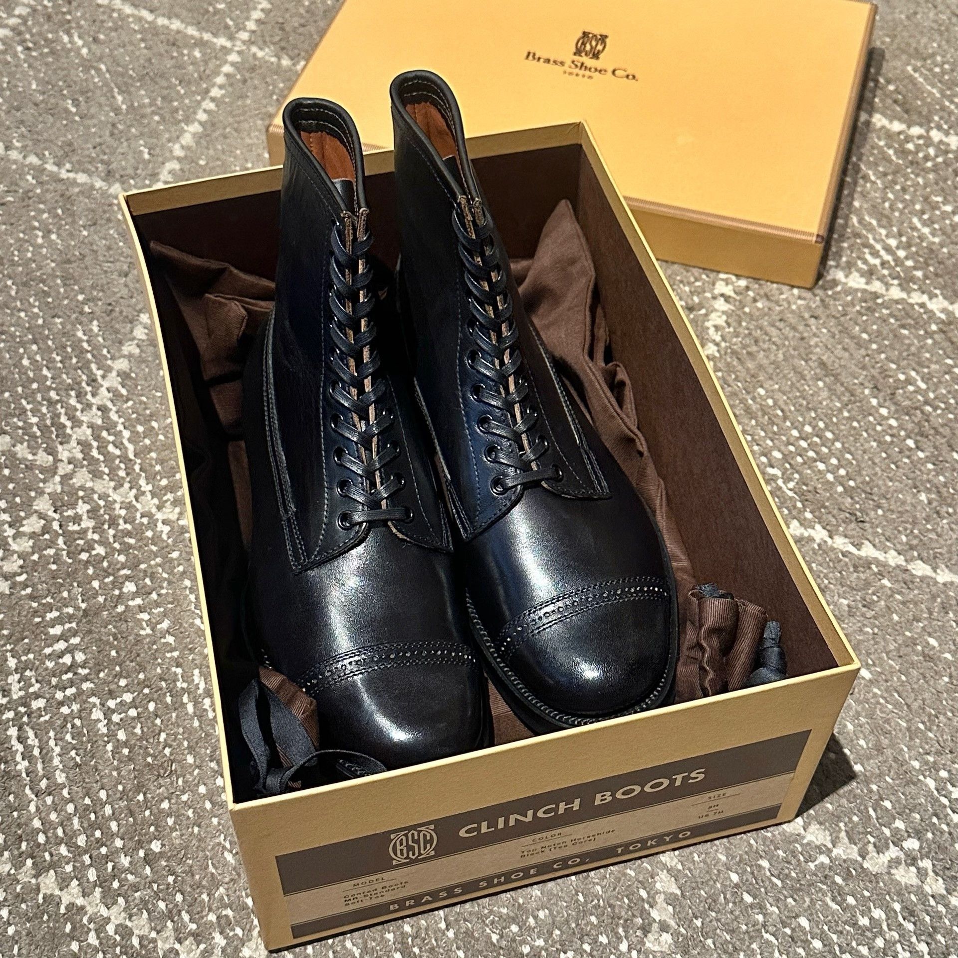 Clinch Boots Clinch Conrad Tea Core Horsehide Soft Toe Size US 7.5 / EU 40-41 - 2 Thumbnail