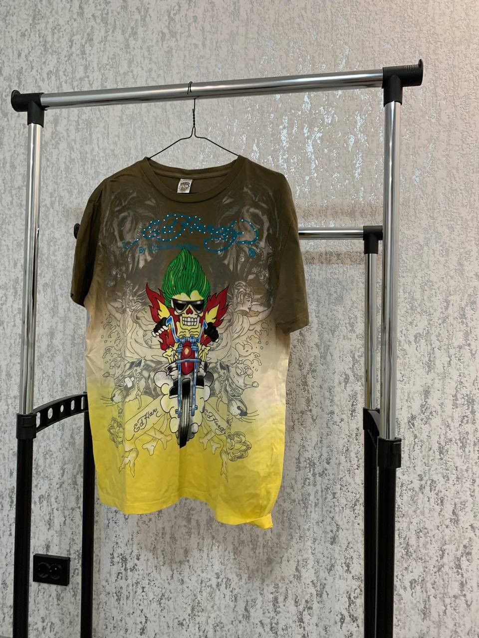 Christian Audigier × Ed Hardy × Vintage Vintage Y2K Ed Hardy by Christian Audigier Tee Size US L / EU 52-54 / 3 - 1 Thumbnail