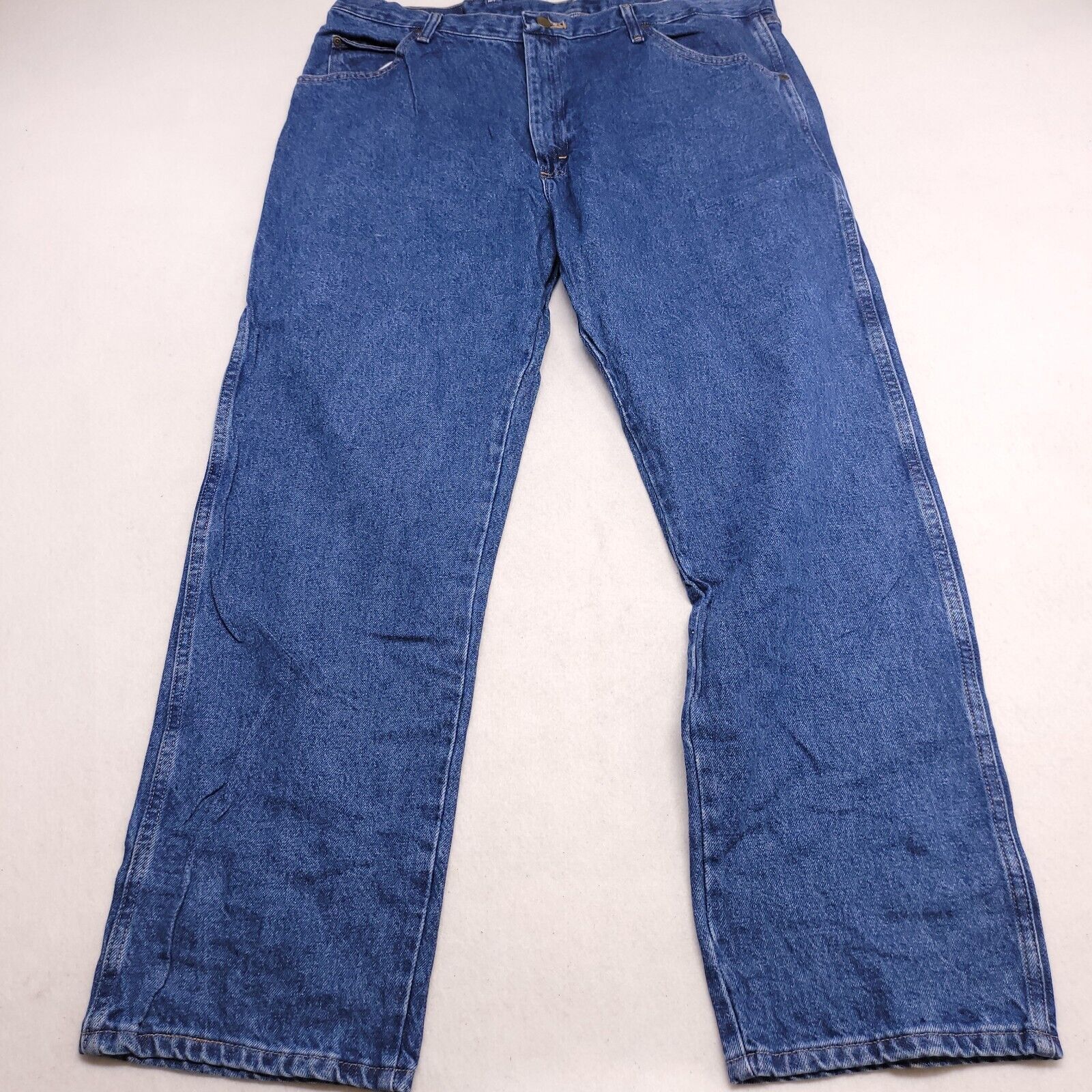 Wrangler Wrangler Casual Button Zip Denim Jeans Mens Size 40x30 Blue Size US 40 / EU 56 - 2 Thumbnail