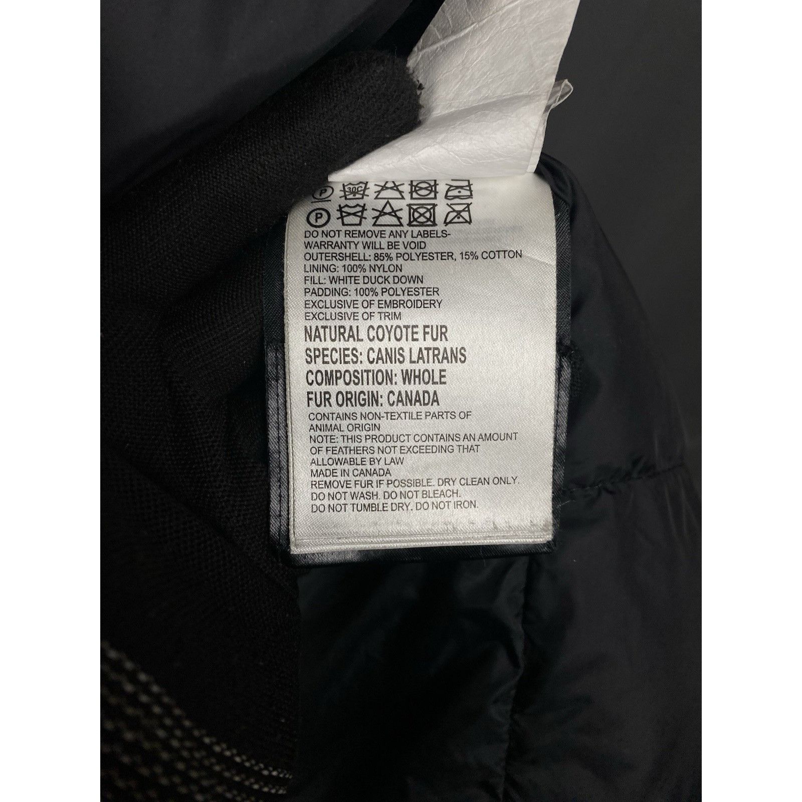 Canada Goose Canada Goose Women's Black Down Insulated Parka Jacket Size Size L / US 10 / IT 46 - 18 Thumbnail