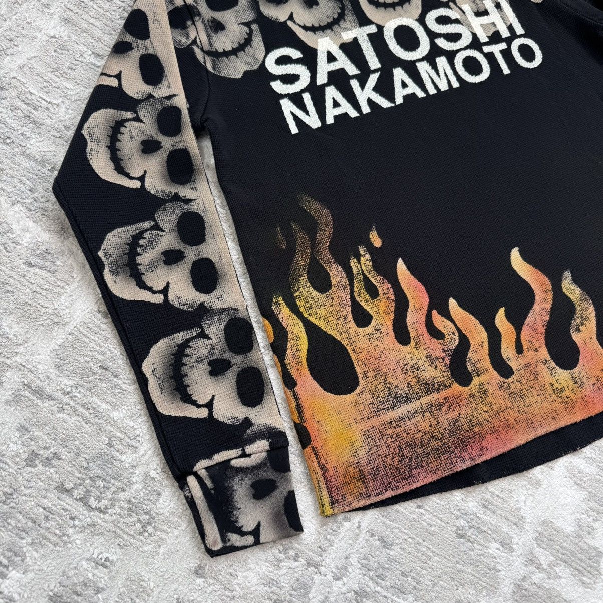 Satoshi Nakamoto Lost boys Skull long sleeve thermal Size US M / EU 48-50 / 2 - 3 Thumbnail