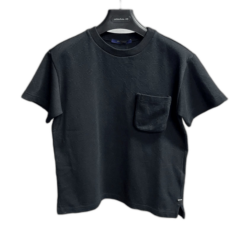Louis Vuitton Louis Vuitton Black Pocket Short Sleeve Shirt-2506 Size US XS / EU 42 / 0 - 1 Thumbnail