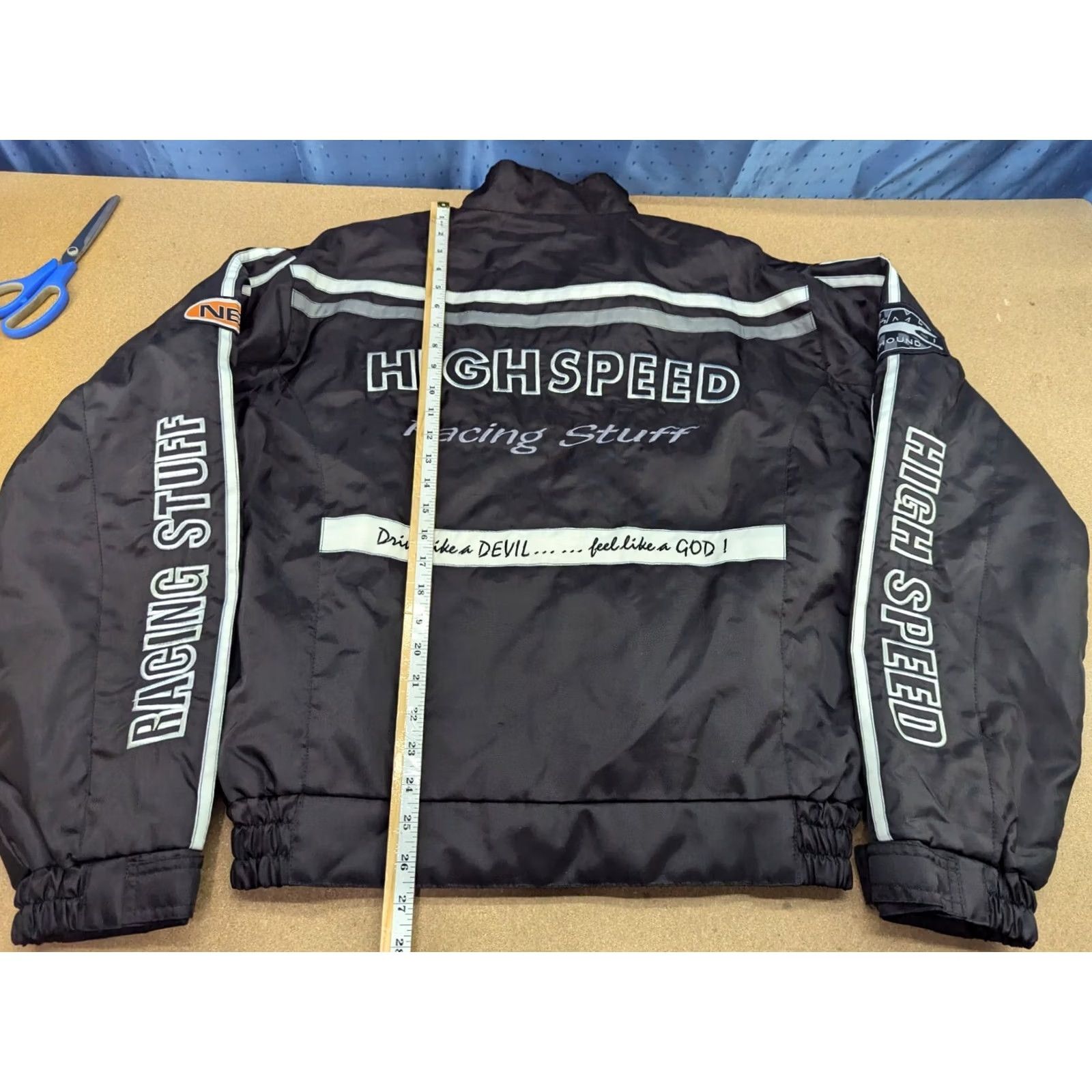 Vintage Polo Motorcycle Jacket Mens XL Black Size US XL / EU 56 / 4 - 7 Thumbnail