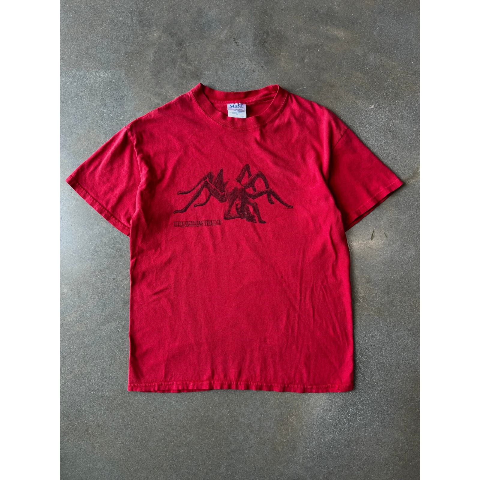 image of Vintage Y2K Mars Volta Band T-Shirt [M] in Red, Men's (Size Medium)